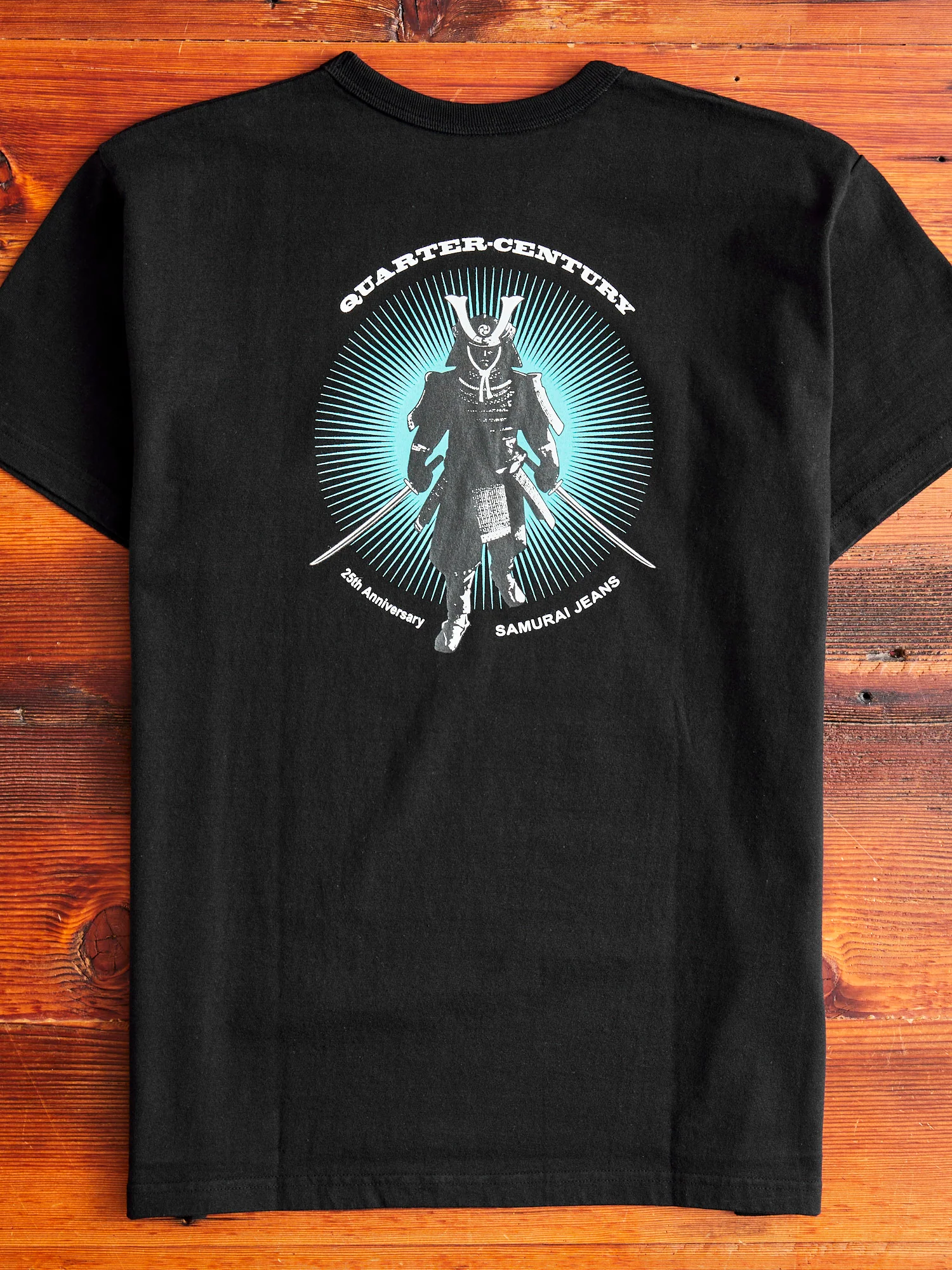 "25th Anniversary" Heavyweight T-Shirt in Black - Image 9