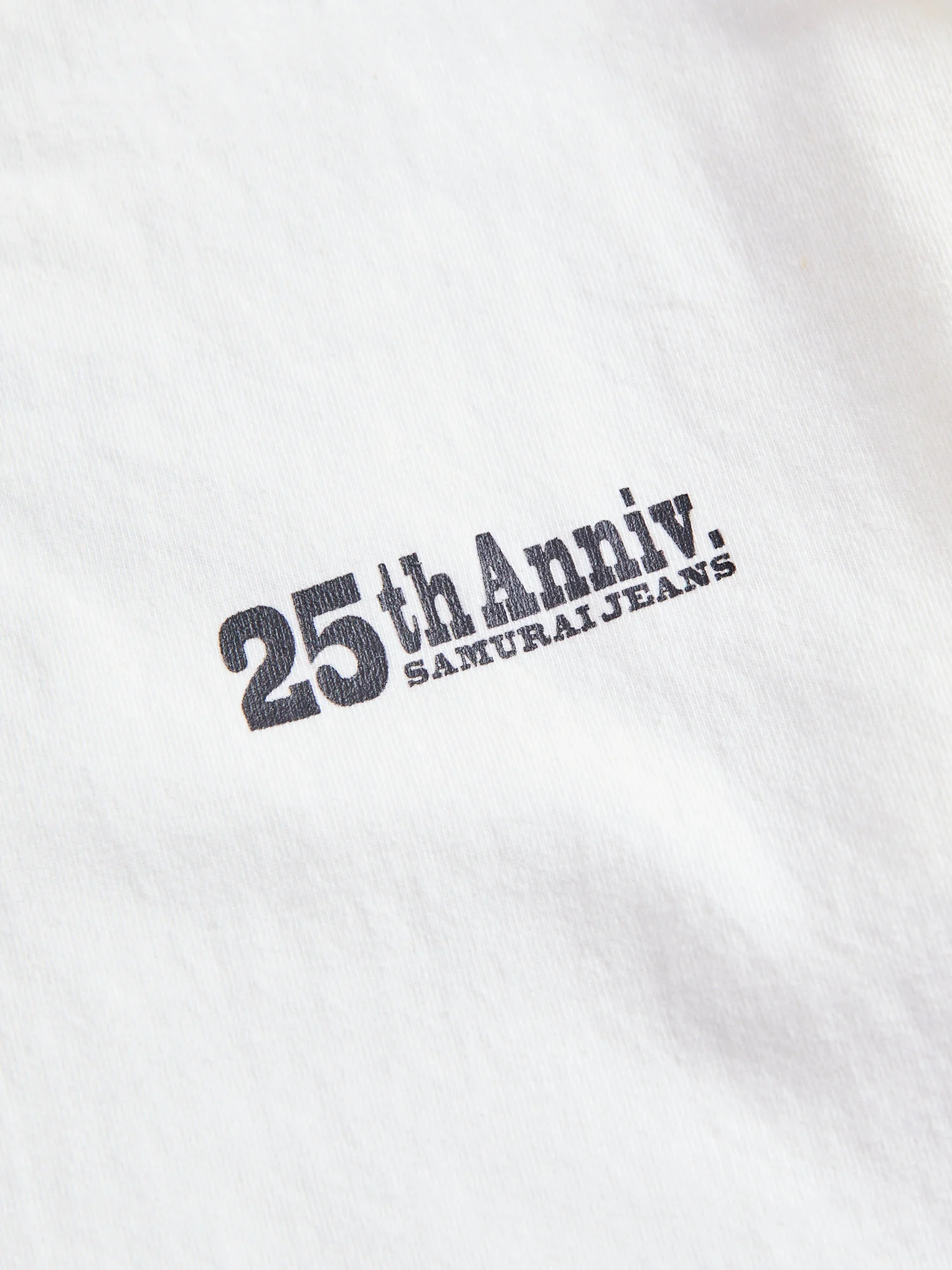 "25th Anniversary" Heavyweight T-Shirt in White - Image 6