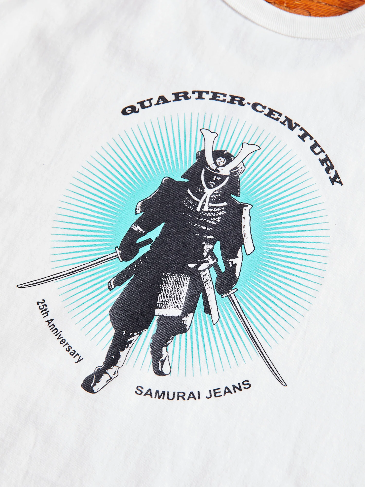 "25th Anniversary" Heavyweight T-Shirt in White - Image 8