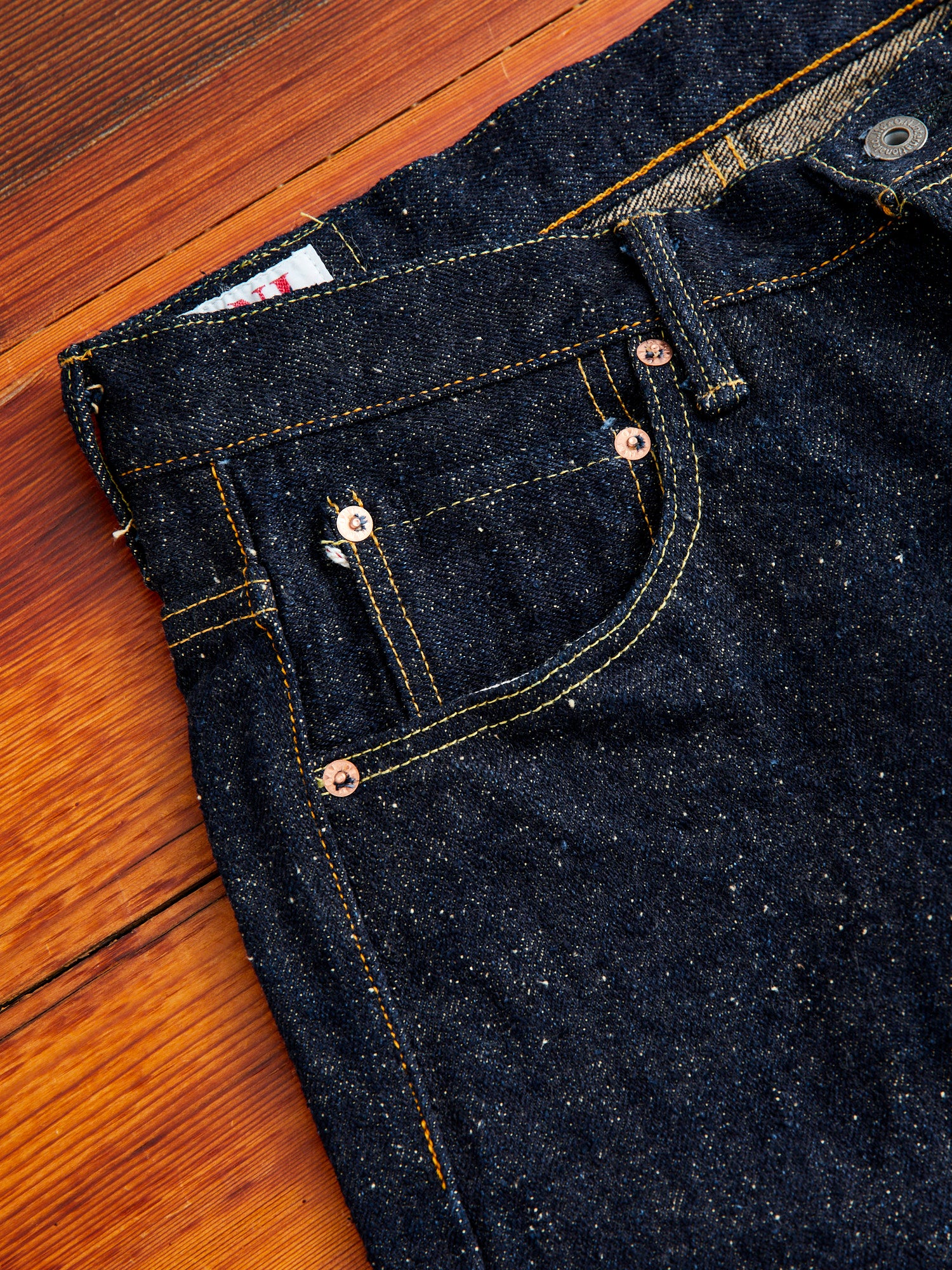 266 "Asphalt" 20oz Selvedge Denim - Regular Straight Fit - Image 6