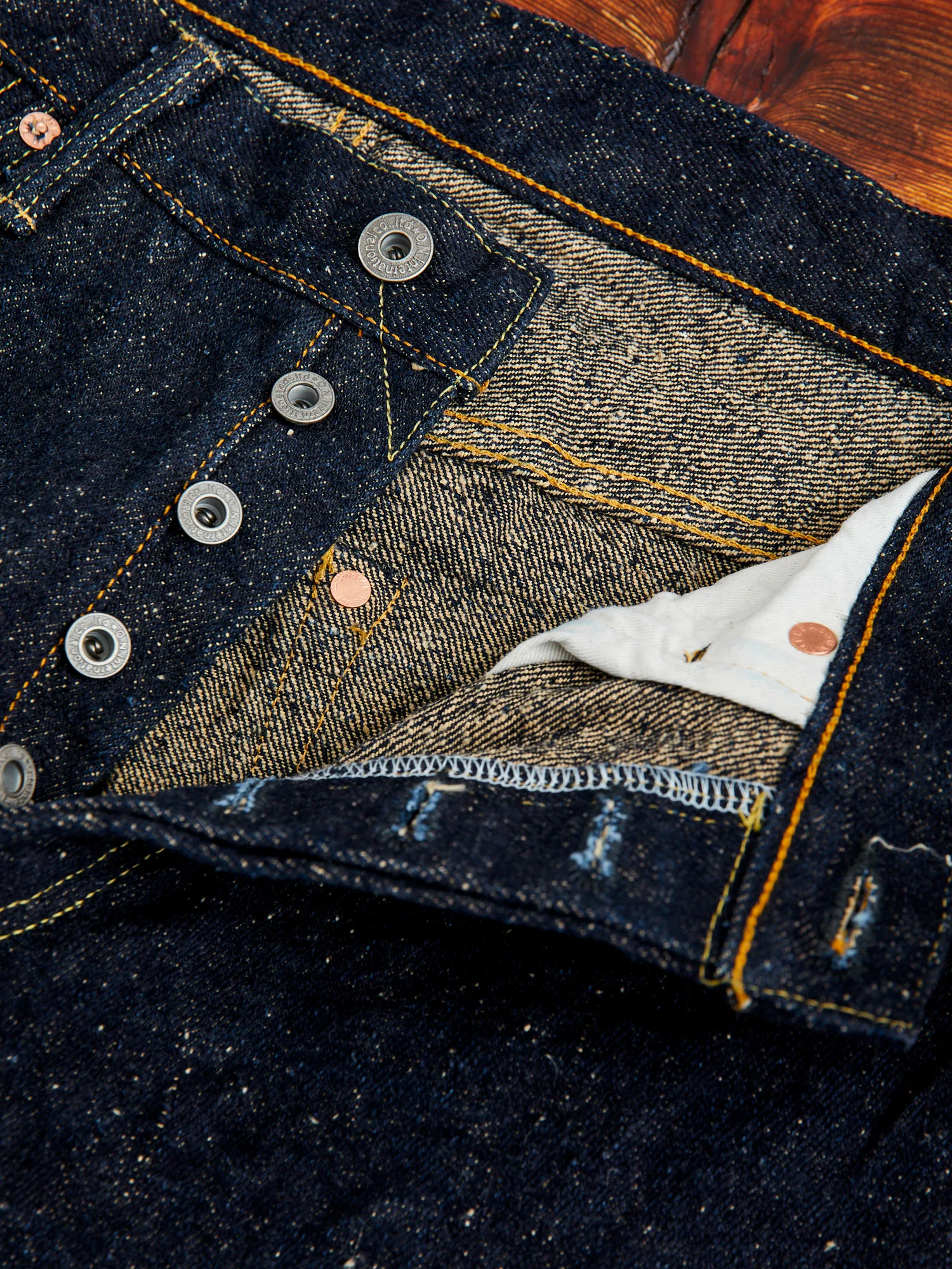 266 "Asphalt" 20oz Selvedge Denim - Regular Straight Fit - Image 8