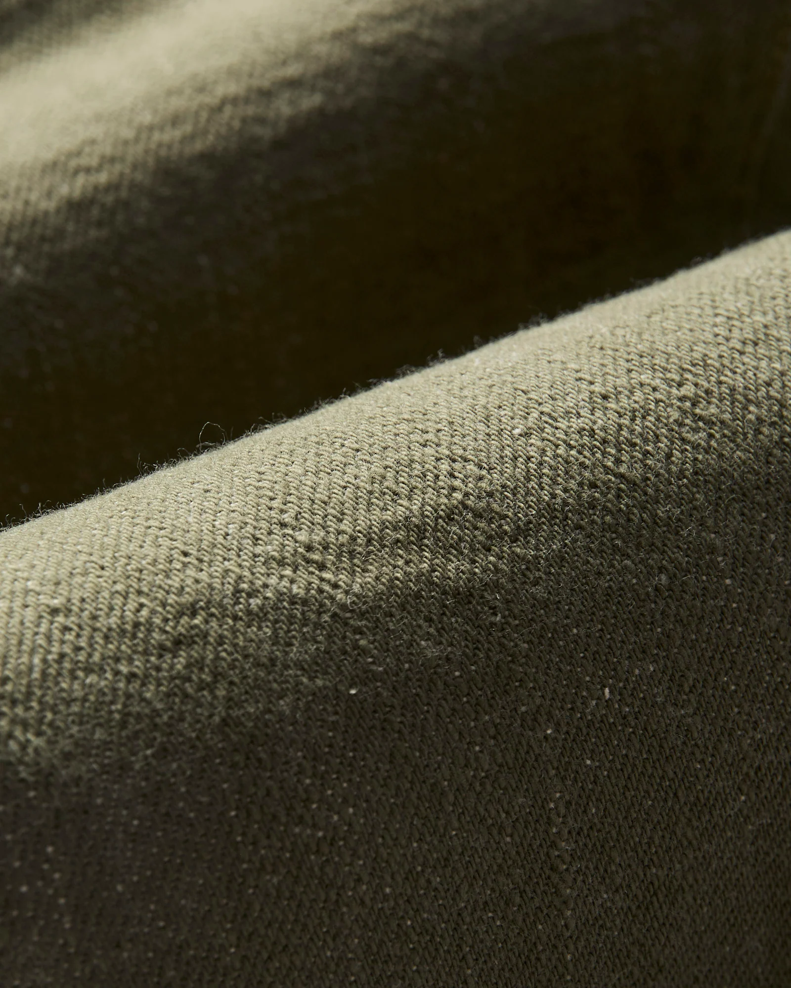 266-OLD18 "Olive" 18oz Low Tension Olive Selvedge Denim - Relaxed Straight Fit - Image 9
