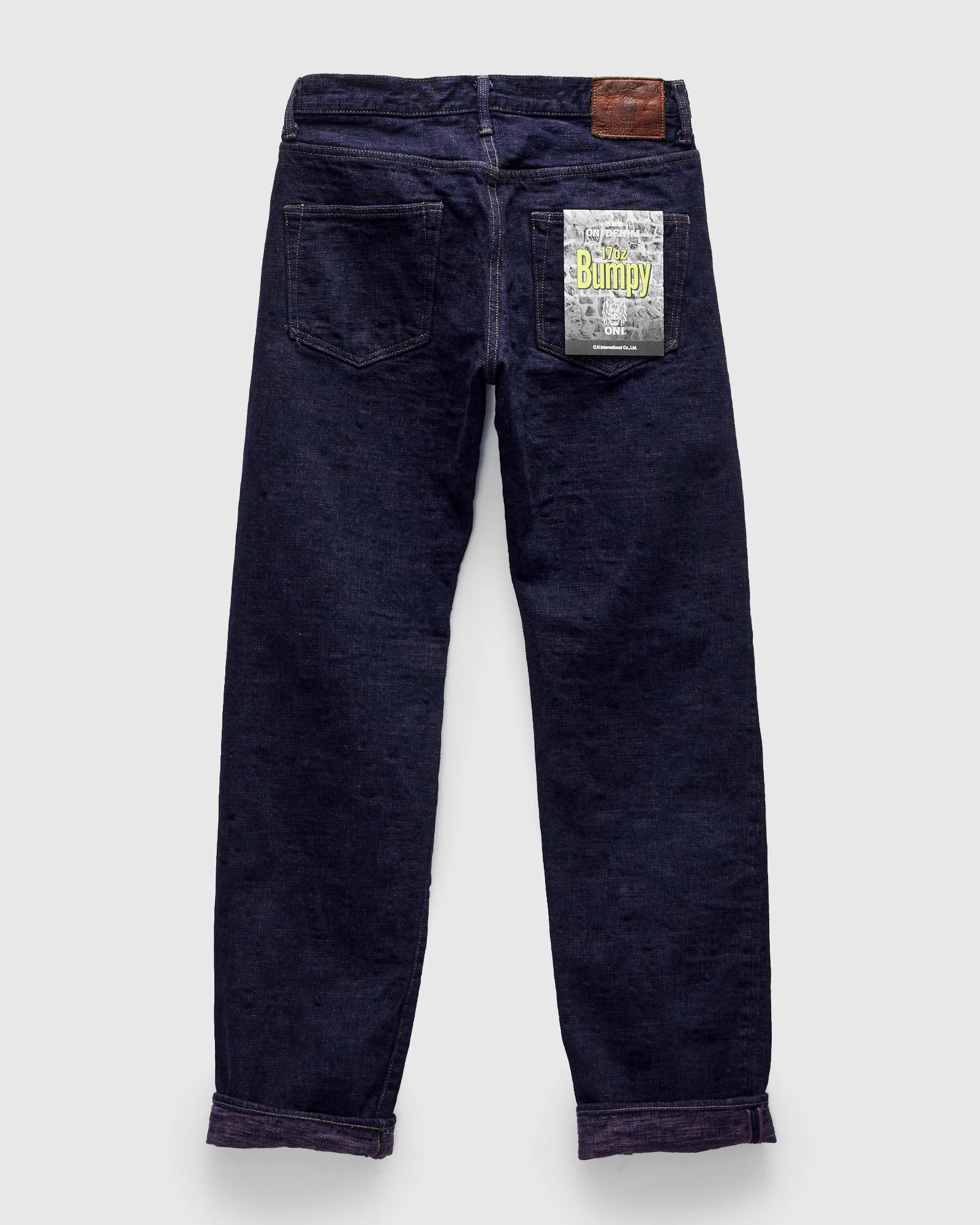 277-Bumpy "Murasaki Purple Overdye" 17oz Selvedge Denim - Just-Right Straight Fit - Image 4