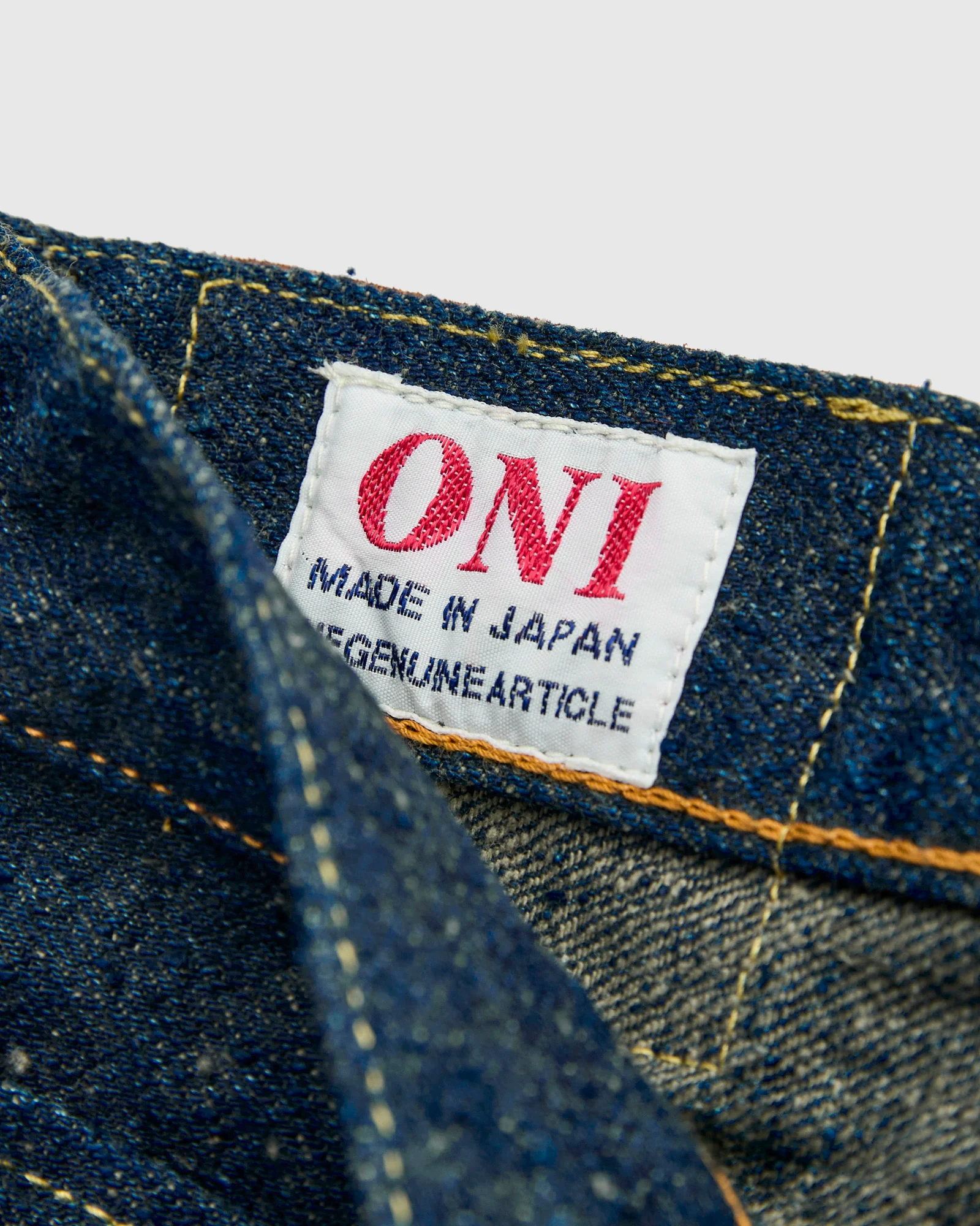 288CCD-GOLV "Crushed Concrete" 15oz Selvedge Denim - Classic Straight Fit - Image 8