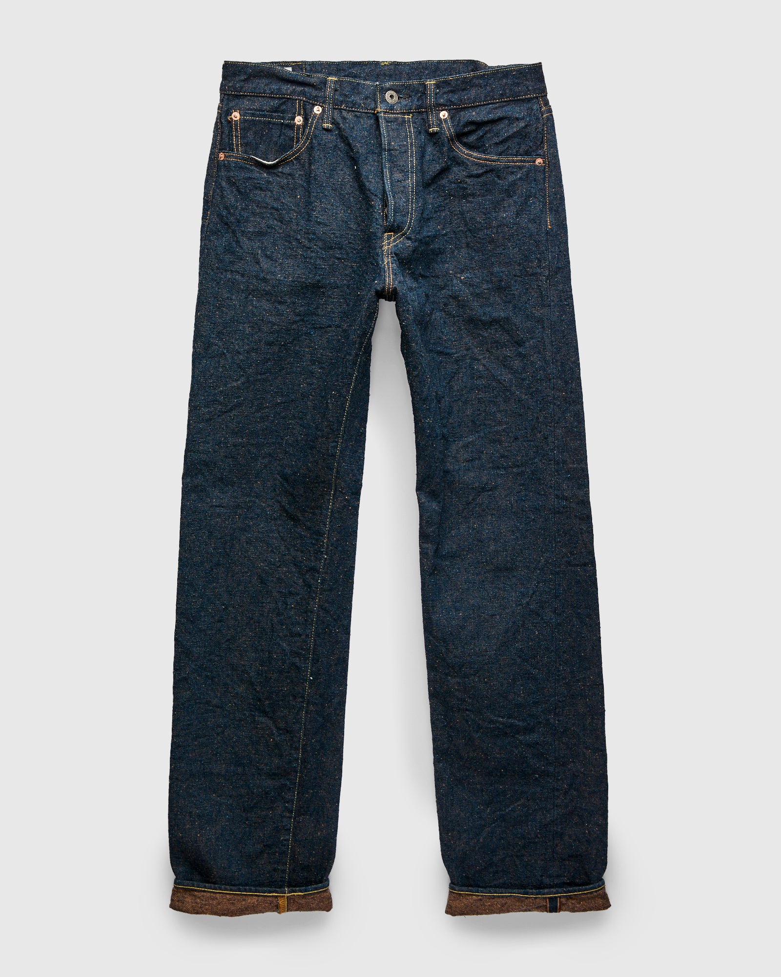 288CCD-MOCA "Crushed Concrete Mocha" 15oz Selvedge Denim - Classic Straight Fit - Image 2