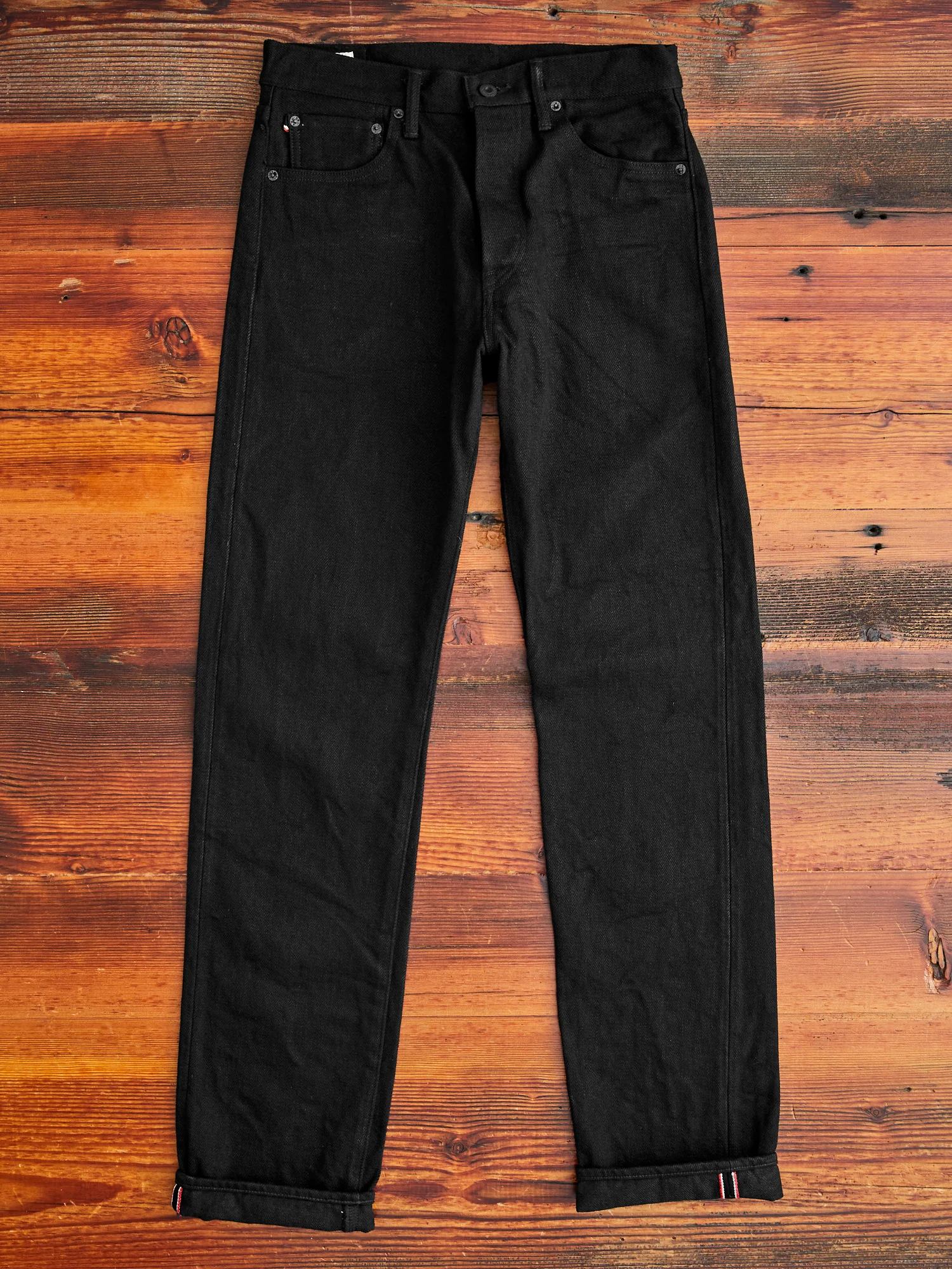288ZR-BK "Secret Black" 20oz Selvedge Denim - Classic Straight Fit - Image 4