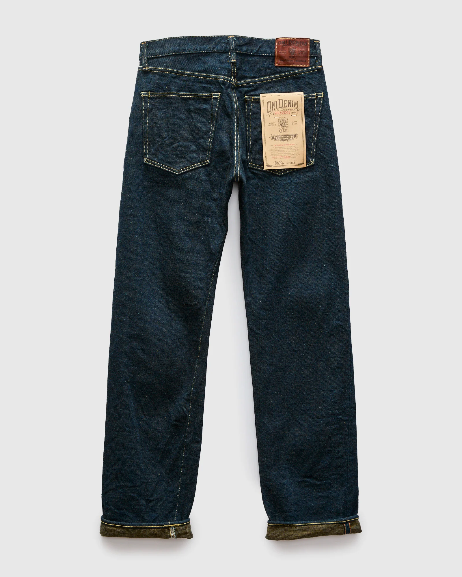 288ZR-OLV "Secret Olive" 20oz Selvedge Denim - Classic Straight Fit - Image 4