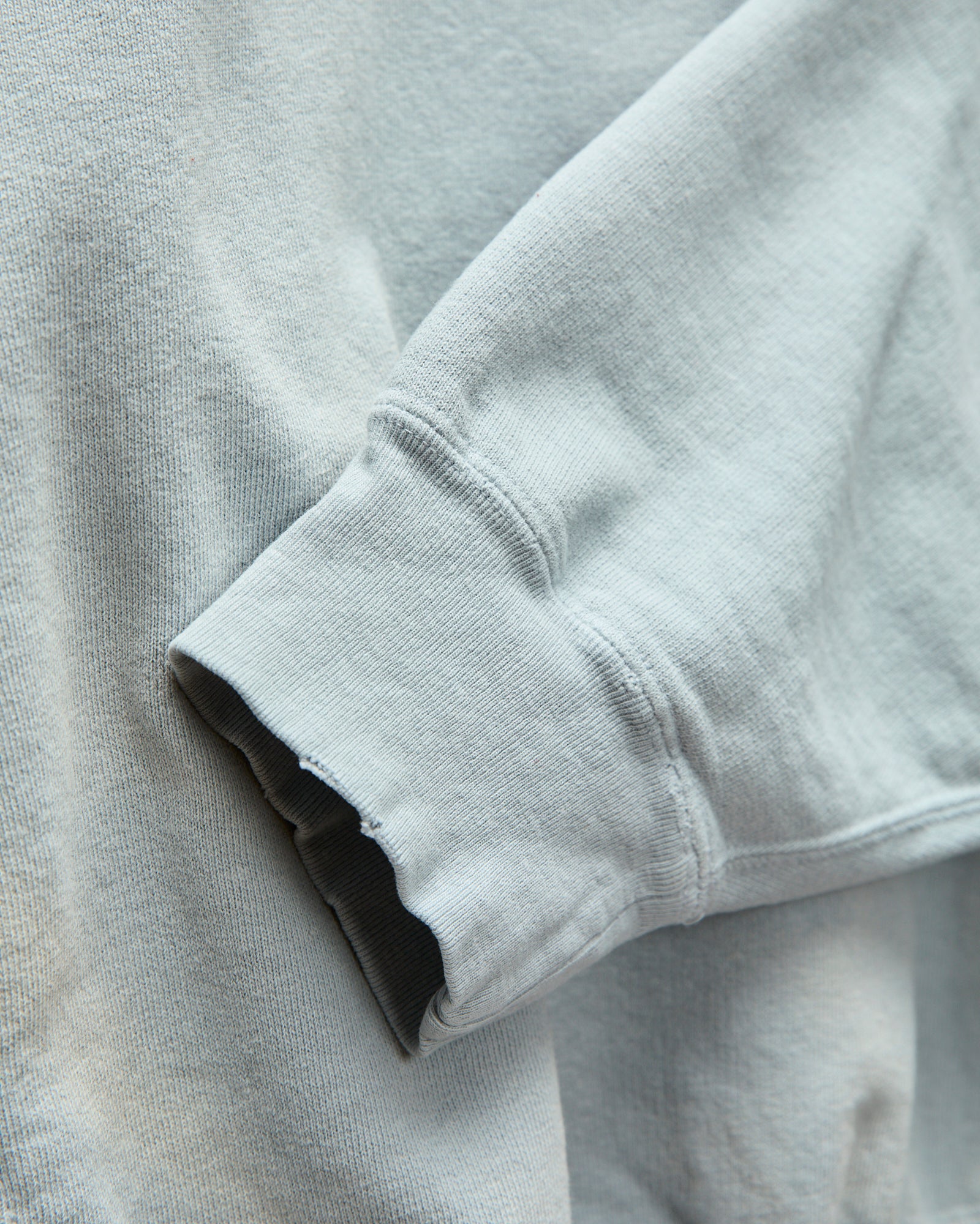 "3-Fly" Special Finish Fleece Crewneck in Sax - Image 5