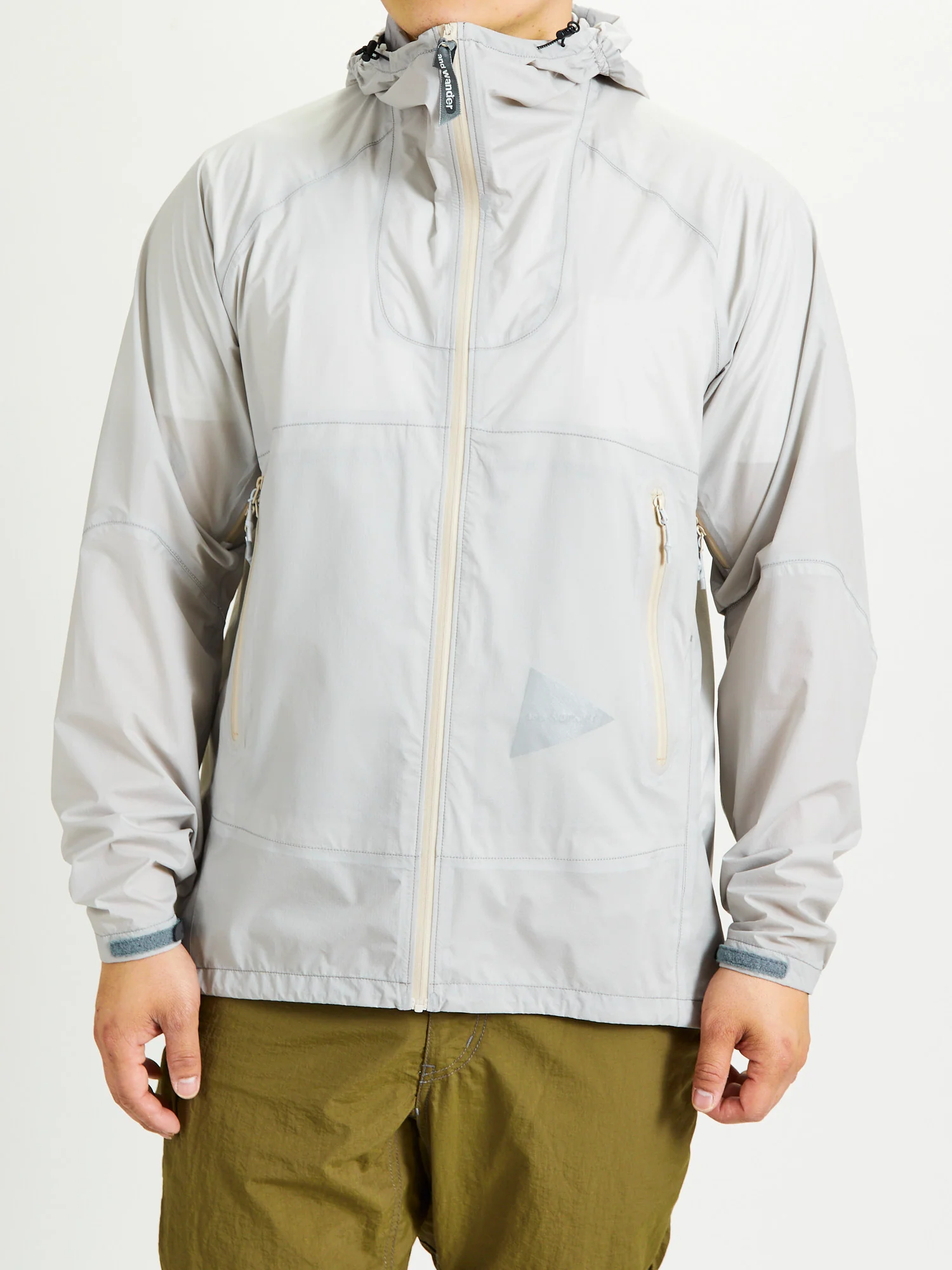 3L Ultra Light Rain Jacket in Light Grey - Image 2