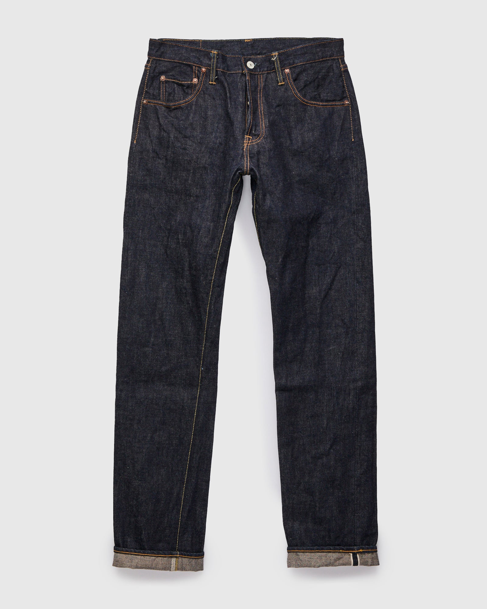 400T 14.9oz Selvedge Denim - Ivy Tapered Leg Fit - Image 2