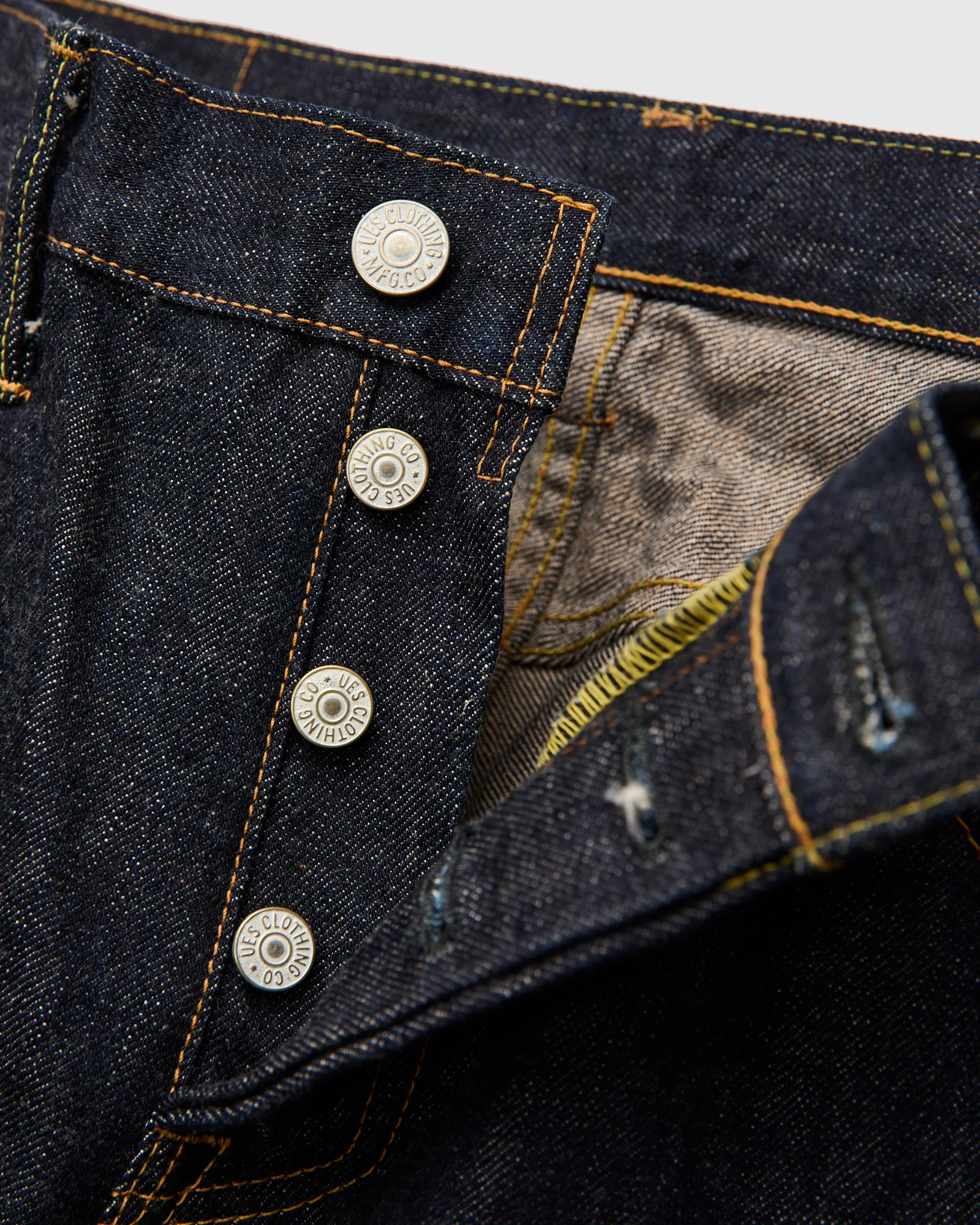 400T 14.9oz Selvedge Denim - Ivy Tapered Leg Fit - Image 7
