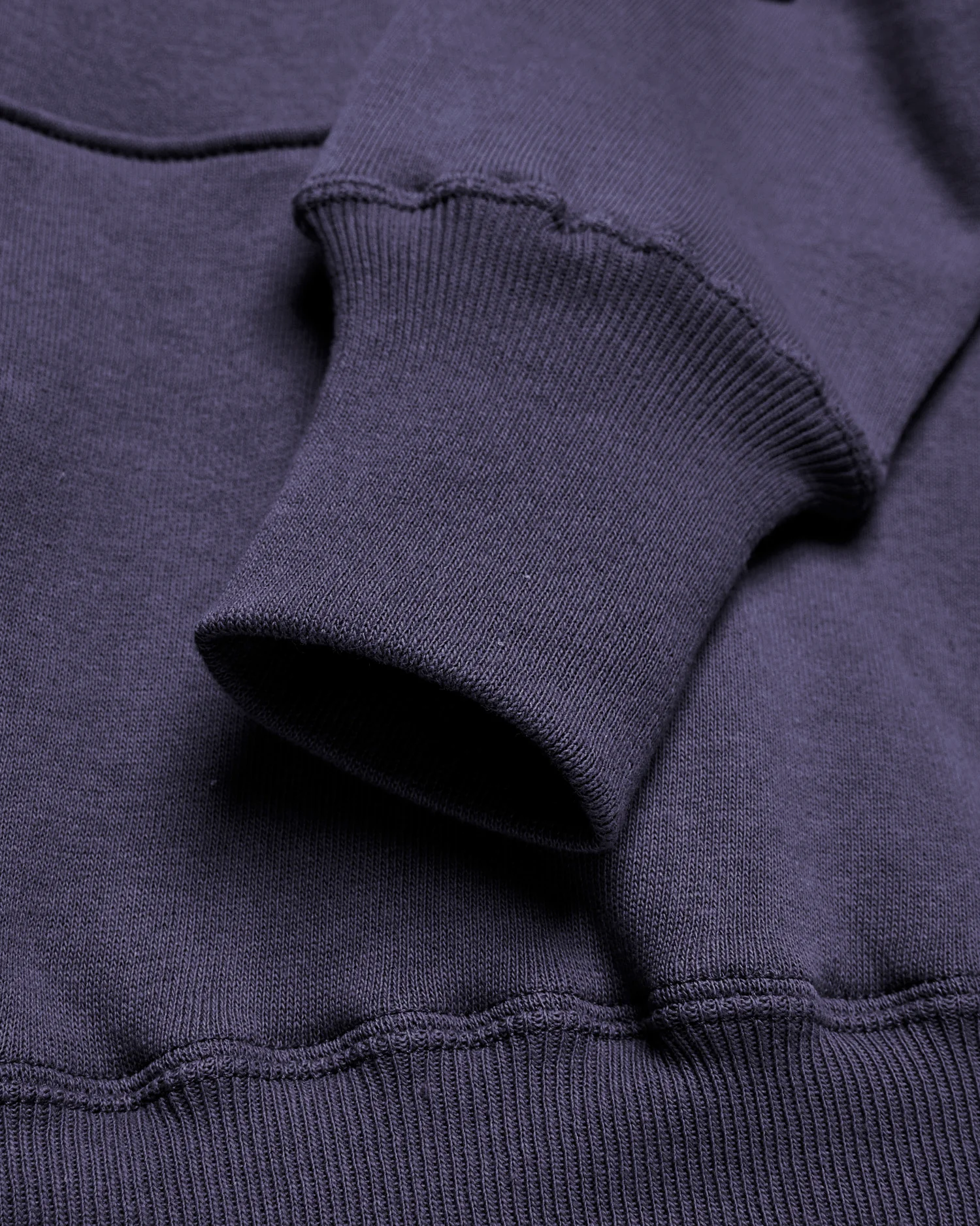 450 Loopwheel Hoodie in Navy - Image 6