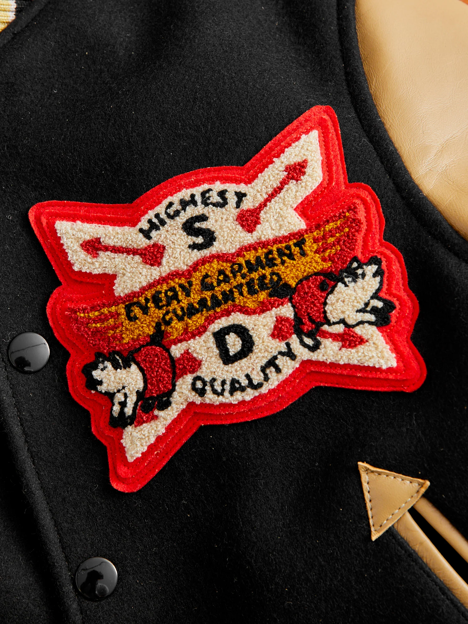 Anniversary Stadium Jacket in Black - Image 7