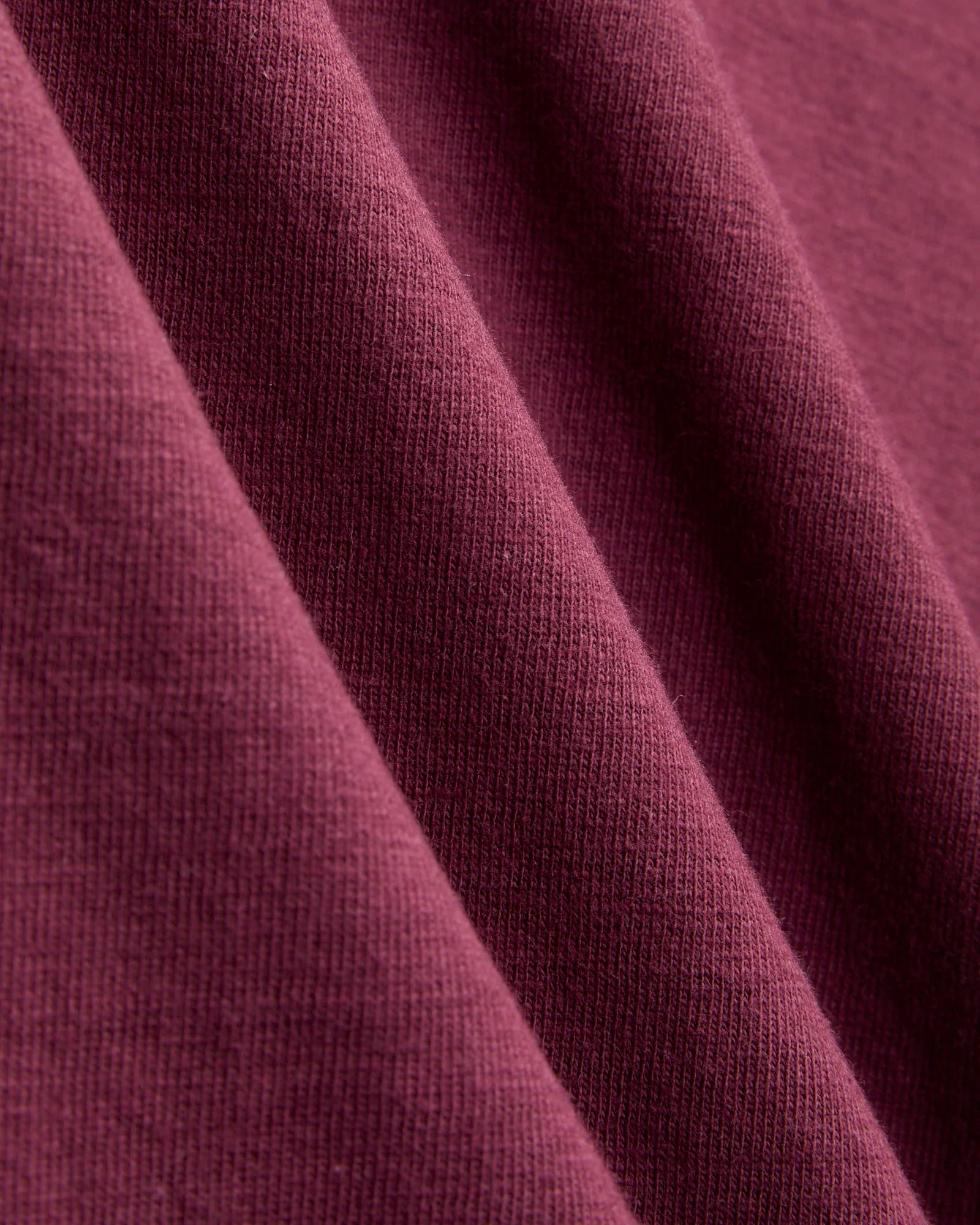 4601 Tube Knit Tee in Bordeaux - Image 6