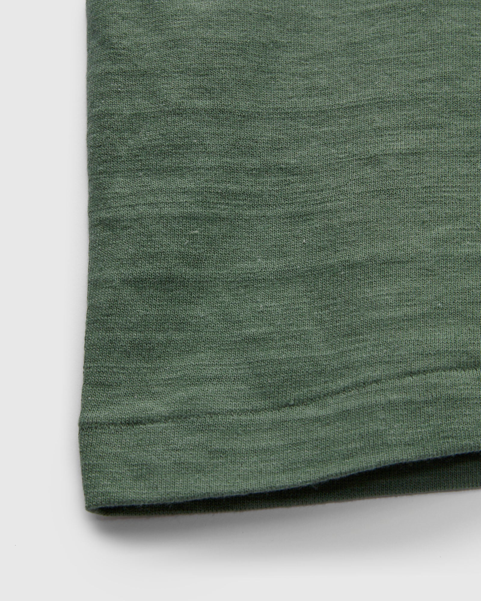 4601 Tube Knit Tee in Green - Image 5