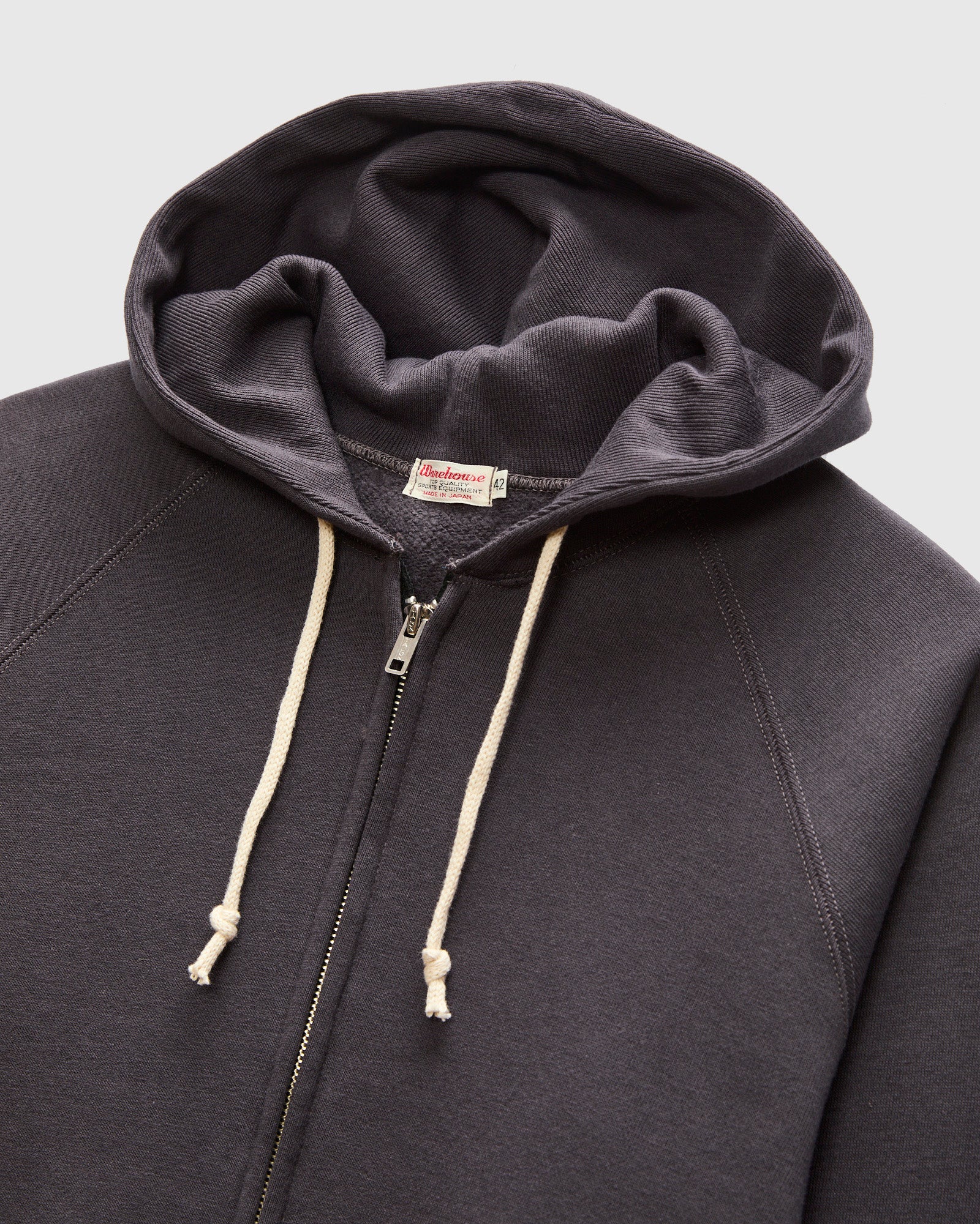 496 Freedom Sleeve Zip Hoodie in Dark Navy - Image 3
