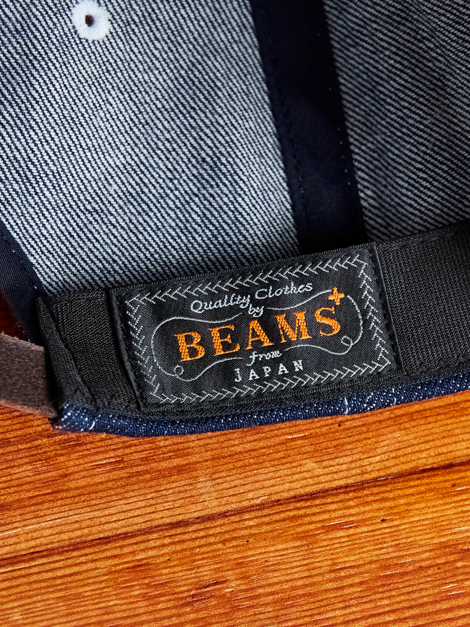 6-Panel Denim Cap in Indigo - Image 7
