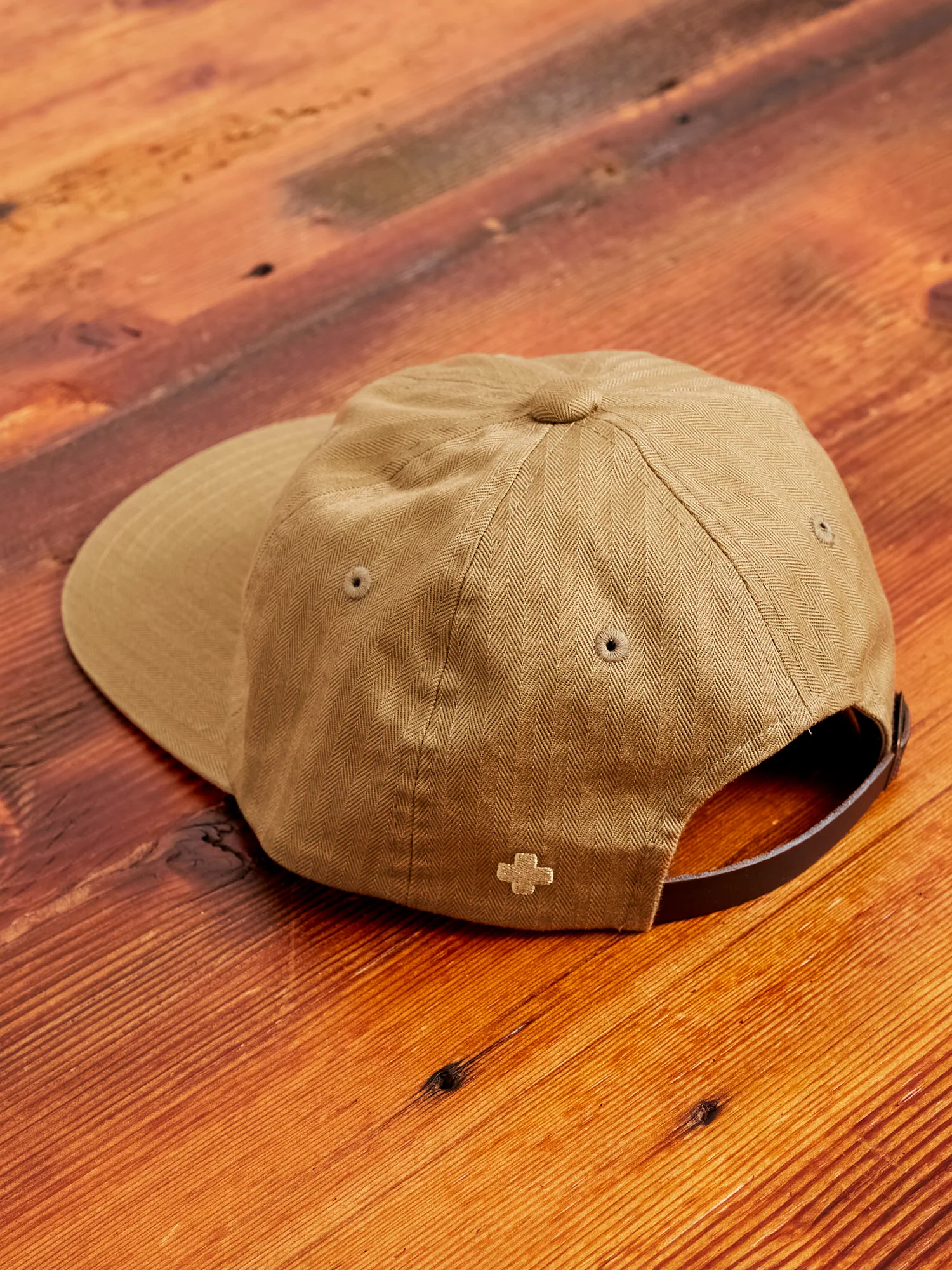 6-Panel HBT Cap in Khaki - Image 2