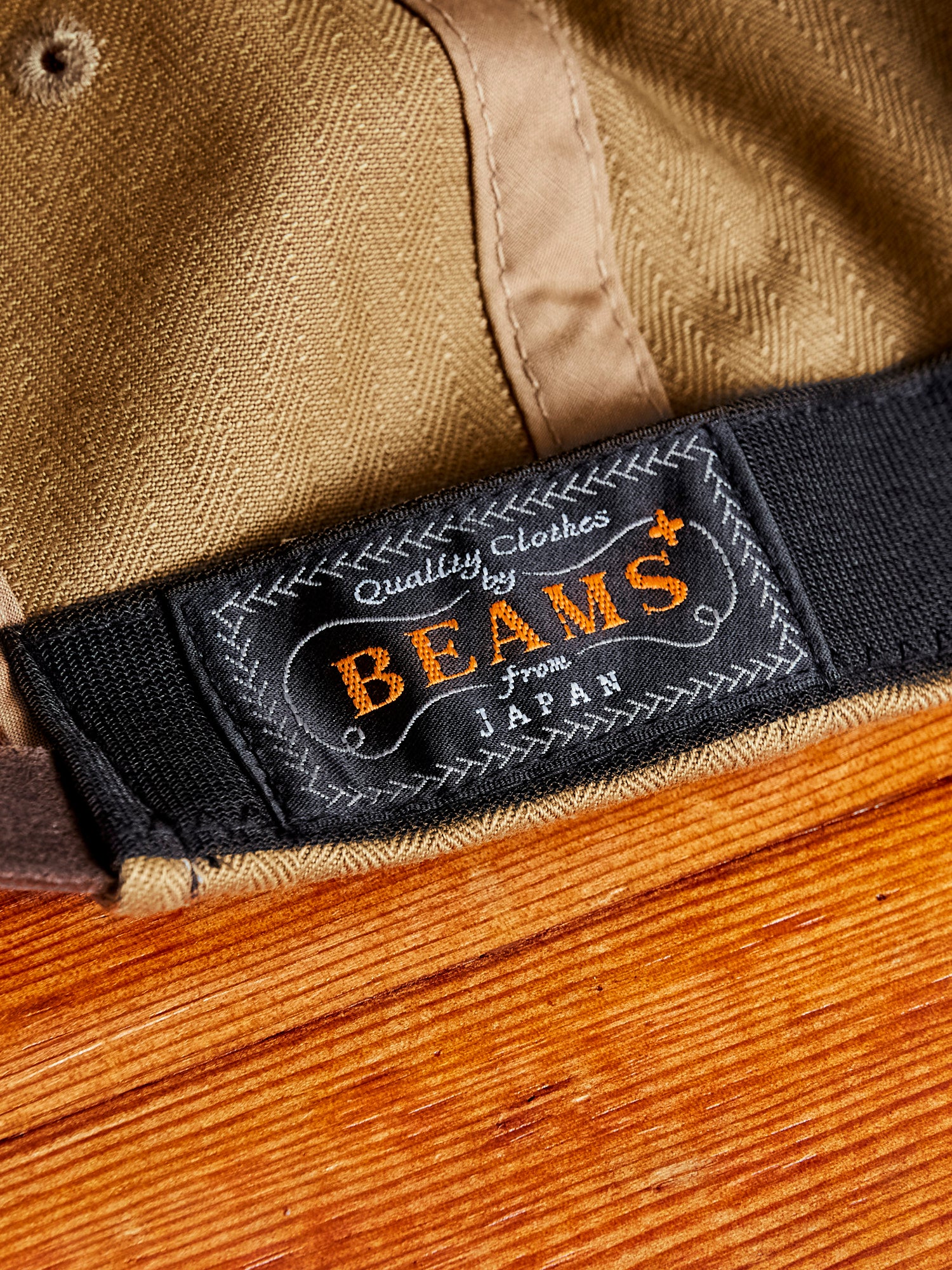 6-Panel HBT Cap in Khaki - Image 7