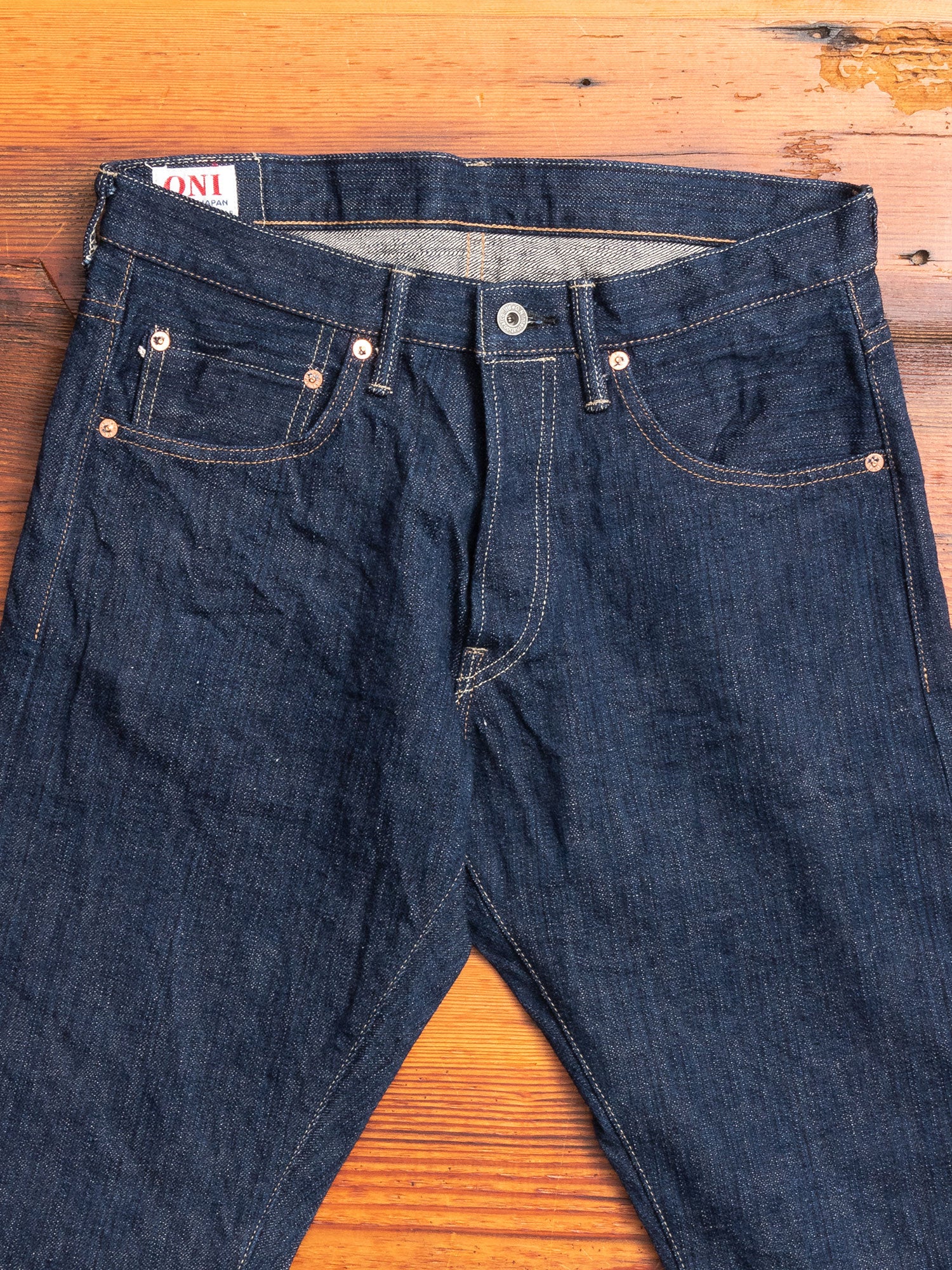 679 "Kiwami" 16oz Natural Indigo Selvedge Denim - Strong Tapered Fit - Image 4