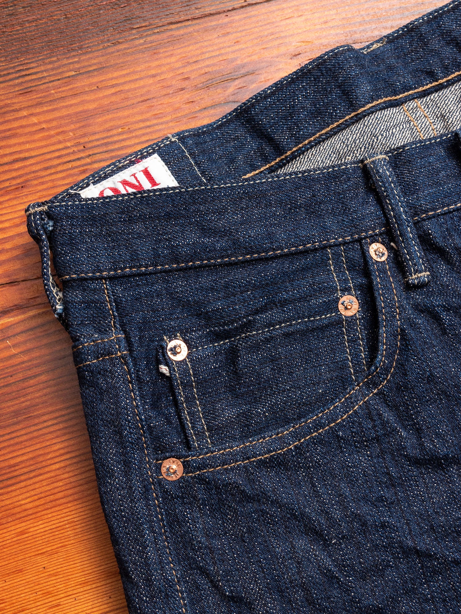 679 "Kiwami" 16oz Natural Indigo Selvedge Denim - Strong Tapered Fit - Image 5