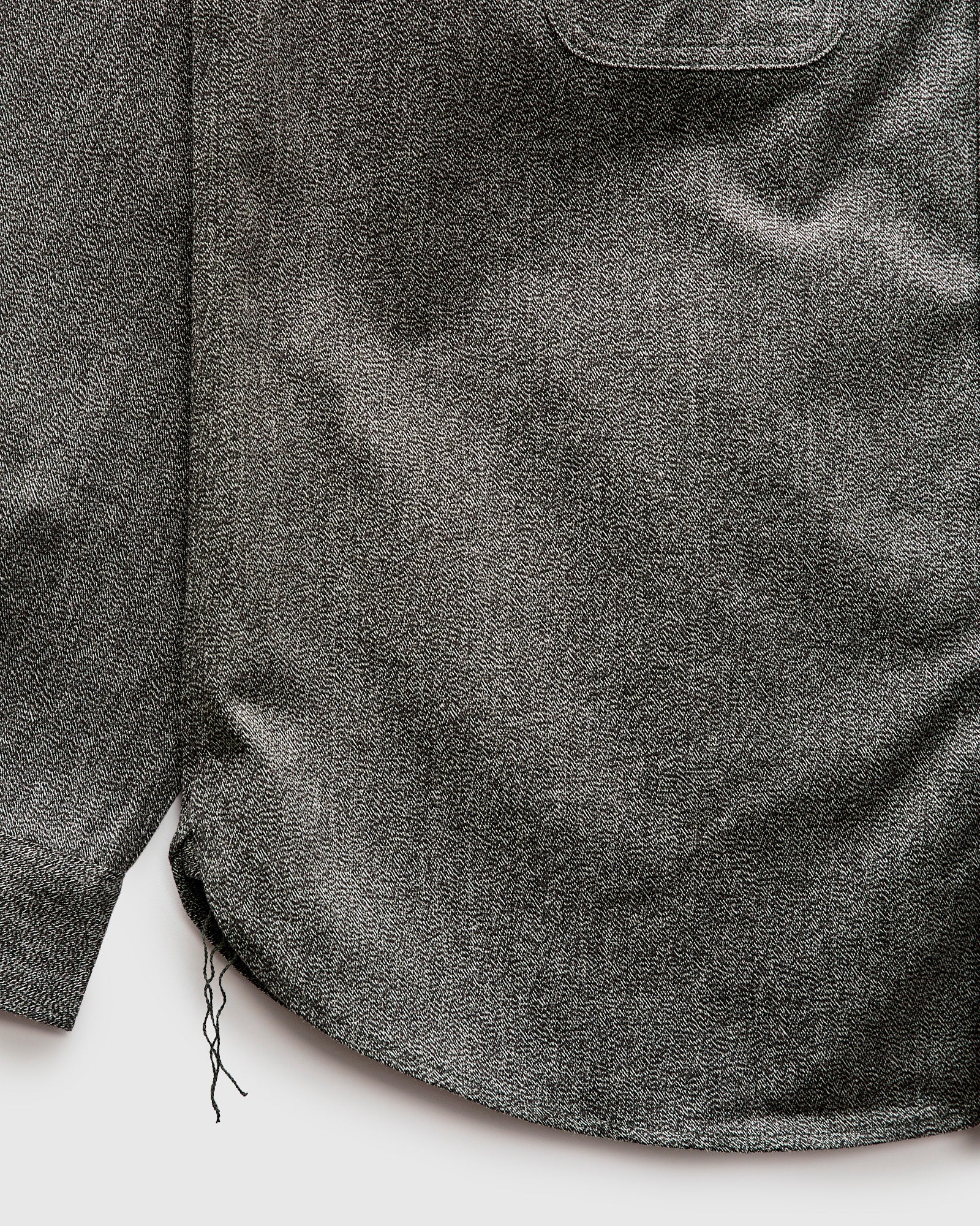 8HU Mock-Twist Chambray Work Shirt in Black - Image 8