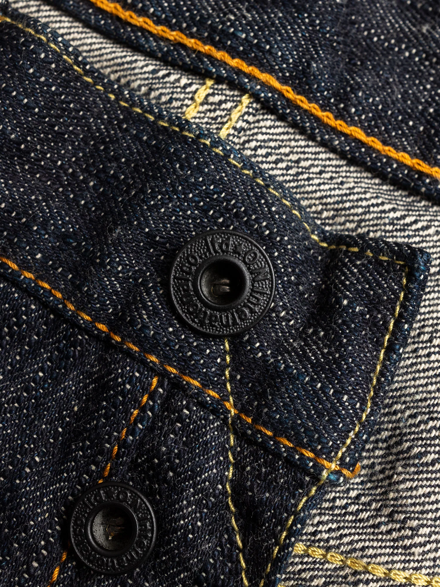902GC-KHN "Kihannen" 16oz Selvedge Denim - High Tapered Fit - Image 7