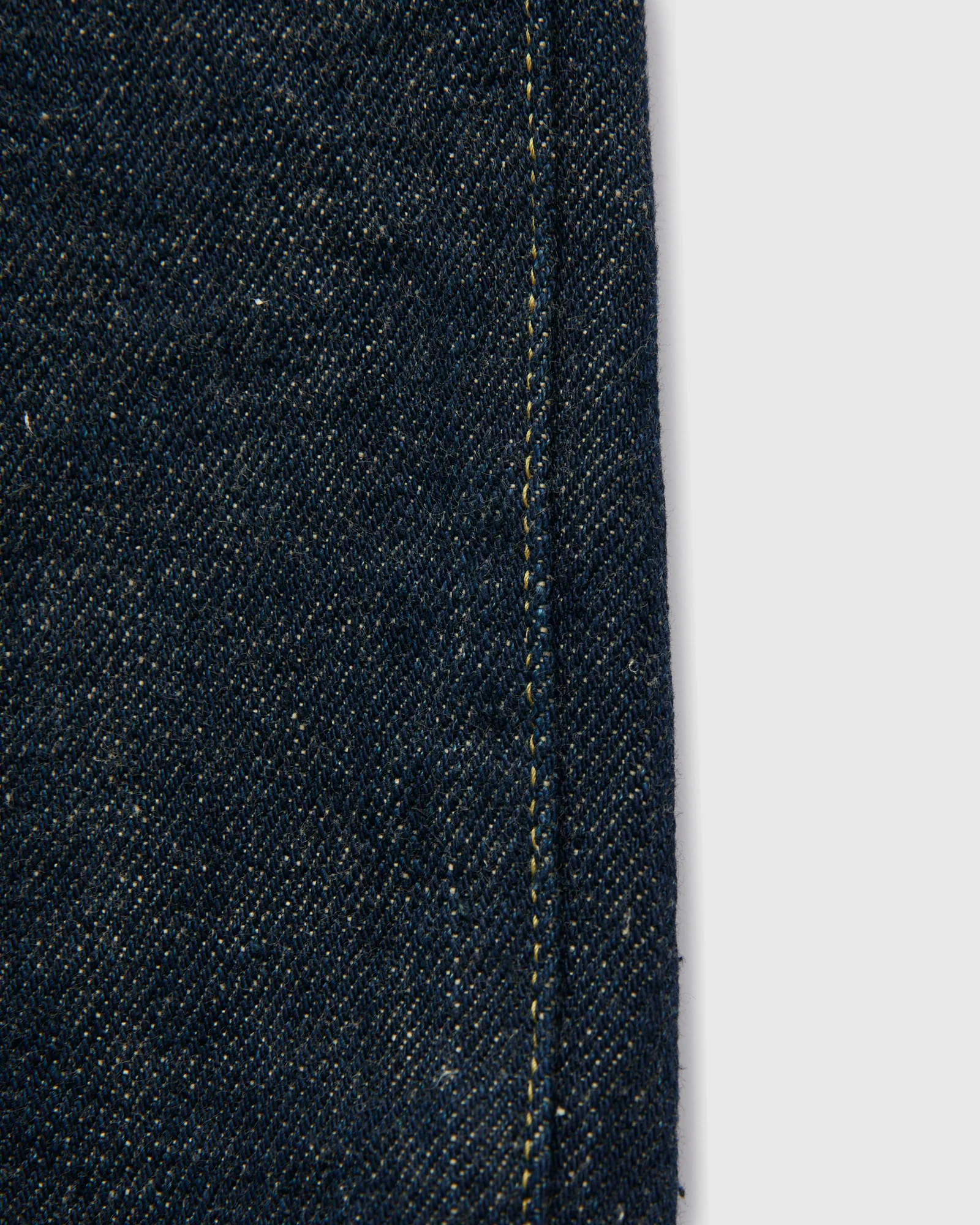 902ZR "Secret Denim – Beige Kabuki" 20oz Selvedge Denim - High Tapered Fit - Image 11