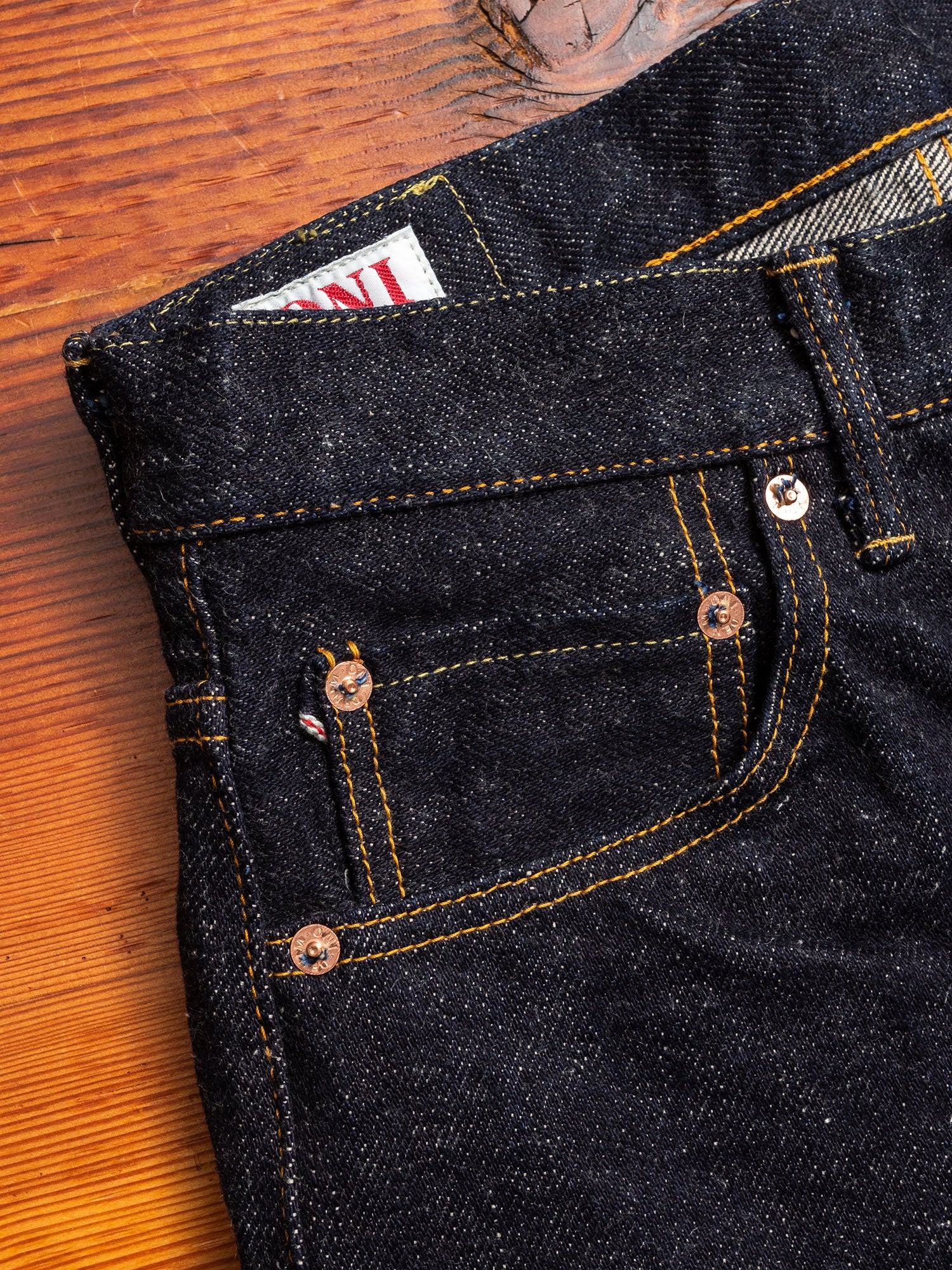 926DIZR "Dark Indigo Secret Denim" 20oz Selvedge Denim - High Tapered Fit - Image 5