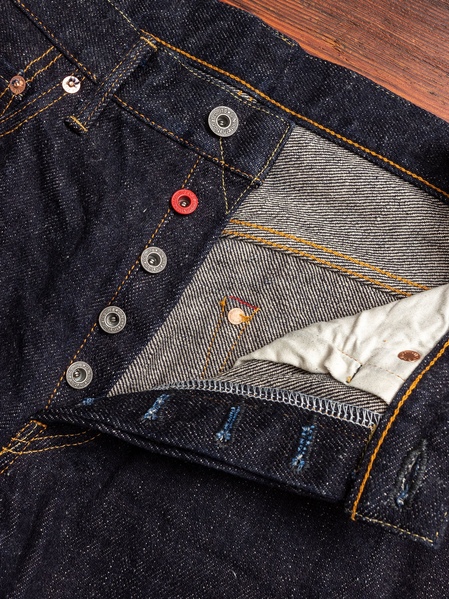 926DIZR "Dark Indigo Secret Denim" 20oz Selvedge Denim - High Tapered Fit - Image 6
