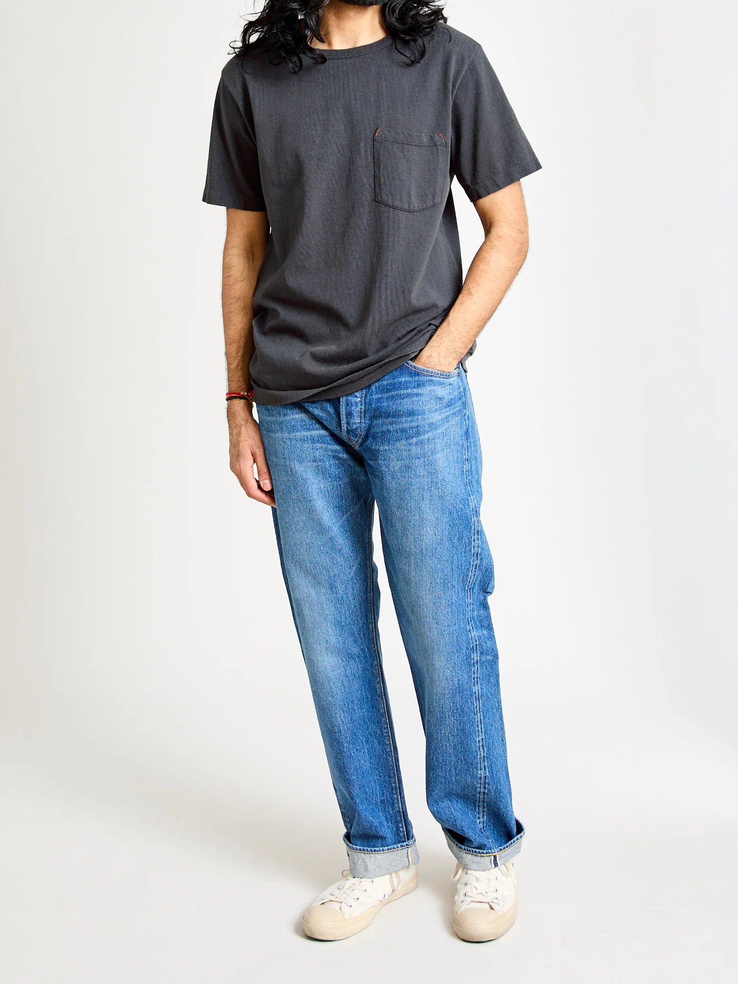 9oz Pocket T-Shirt in Midnight - Image 8