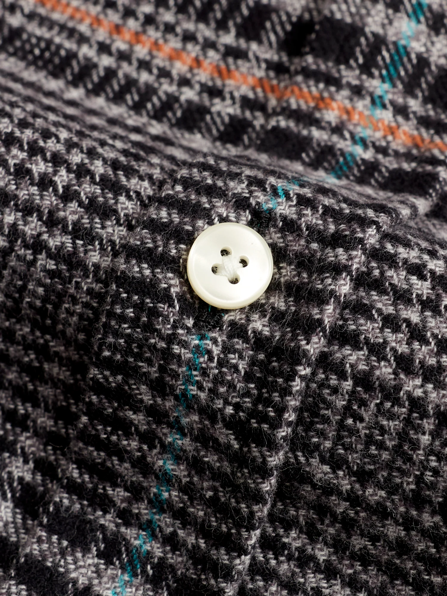 Abstract Pow Button-Up Shirt in Grey - Image 4