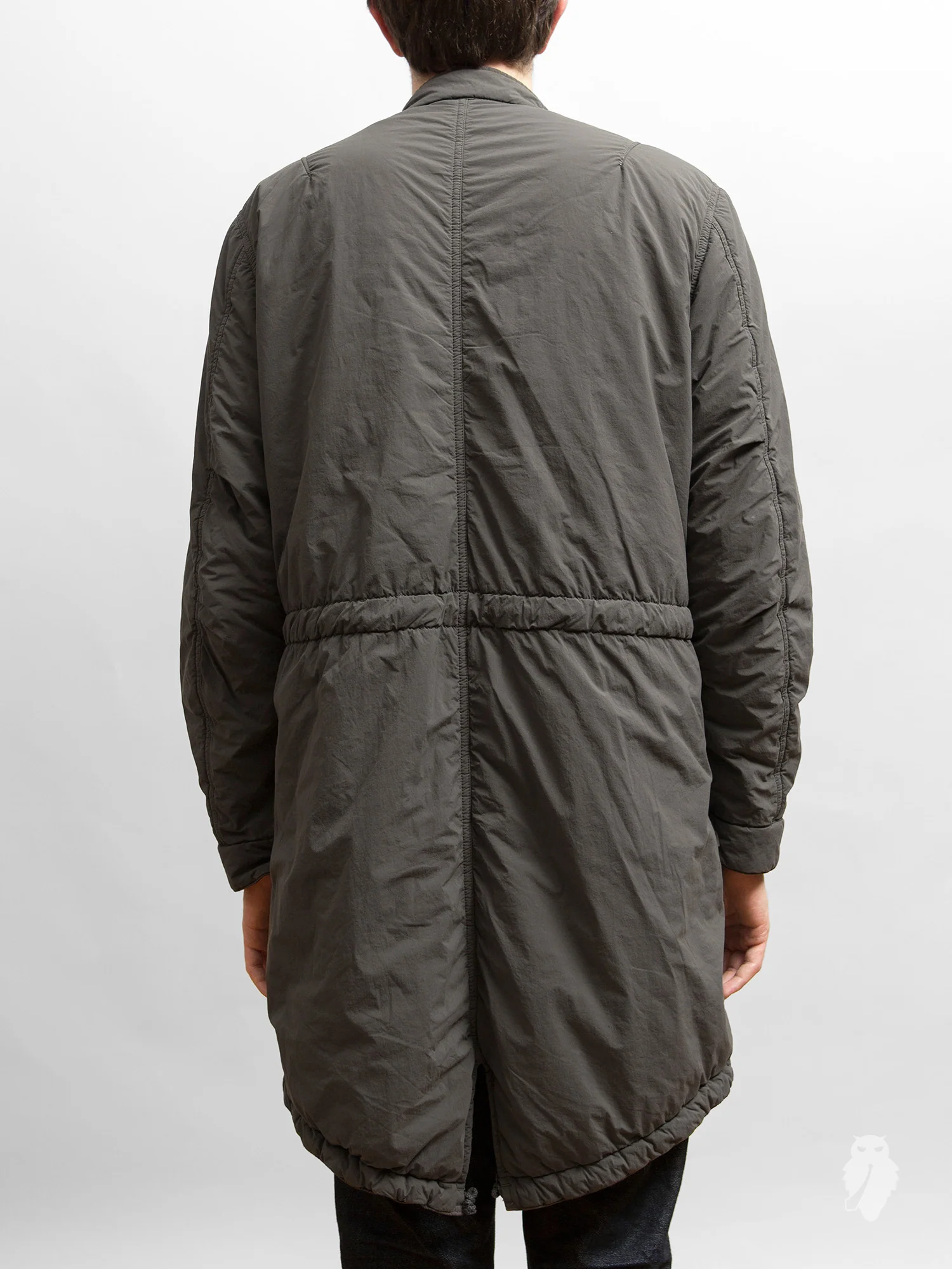 Taffeta M-65 Mods Coat in Khaki Grey - Image 3