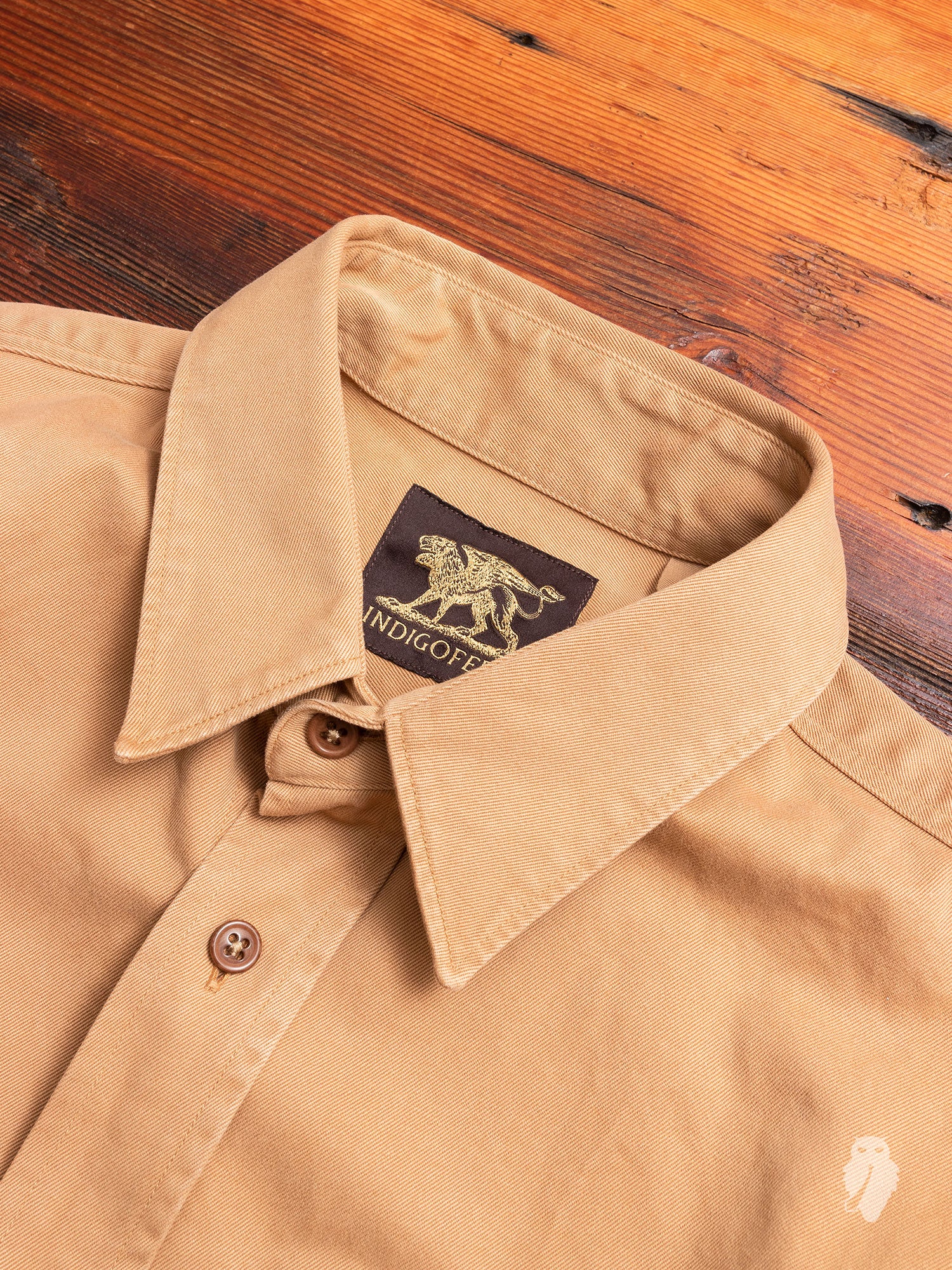 Alamo Shirt in Khaki Beige - Image 3