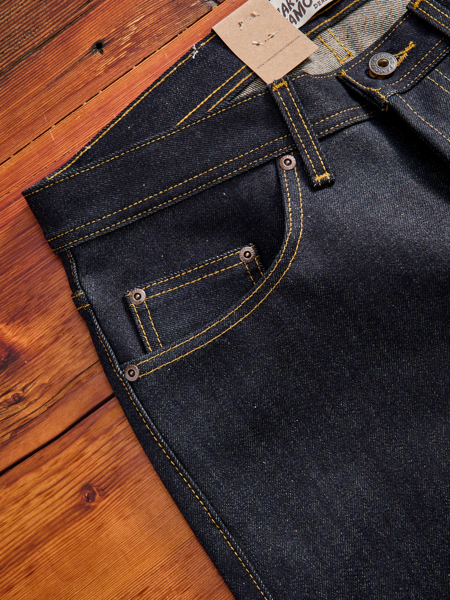 "All Natural Foxfibre" 15oz Selvedge Denim - Weird Guy Fit - Image 7