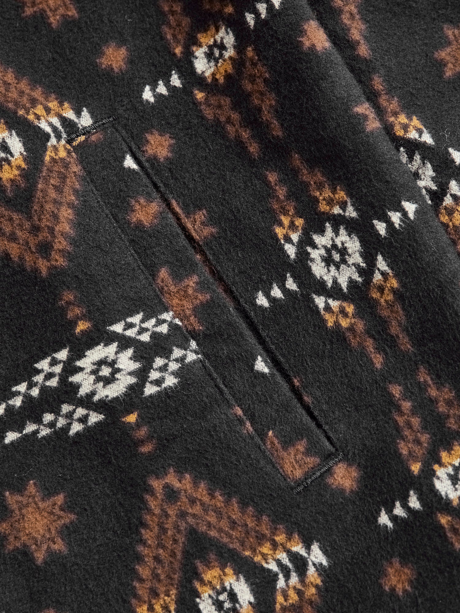 Alta Work Shirt in Black Southwestern - Image 6