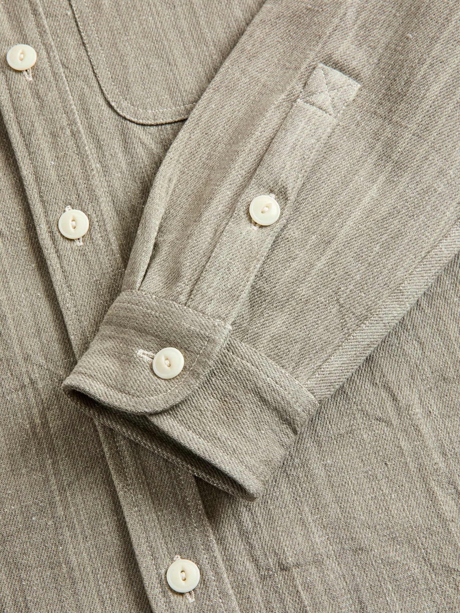 Ames Workshirt in Iron Grey Denim - Image 5