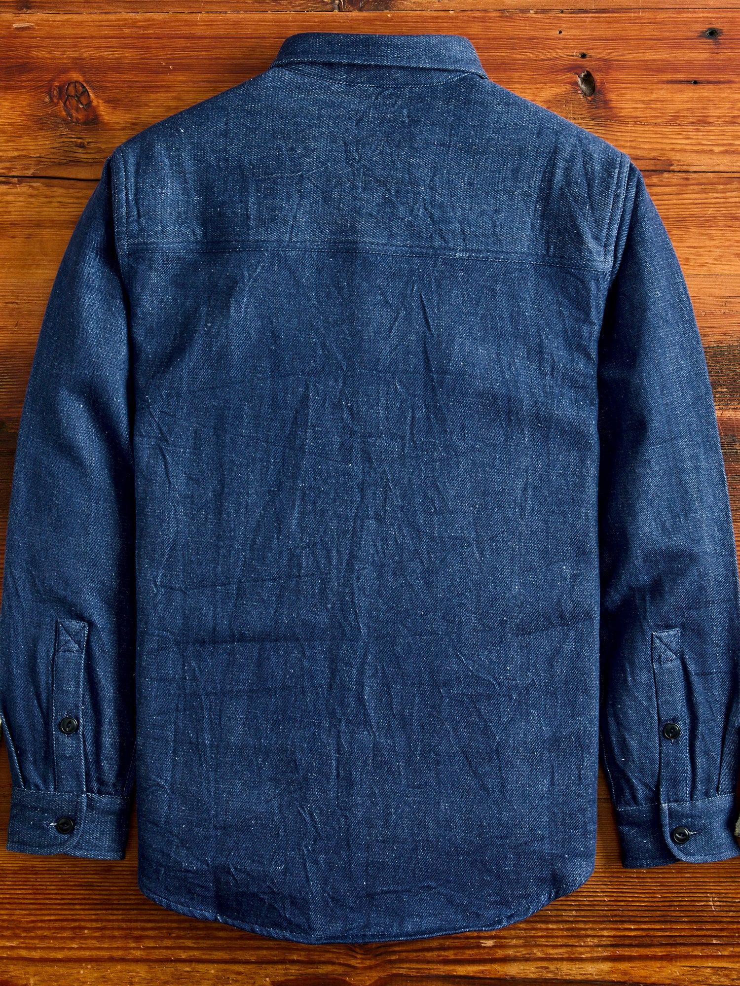 Ames Workshirt in Dark Indigo Denim - Image 3