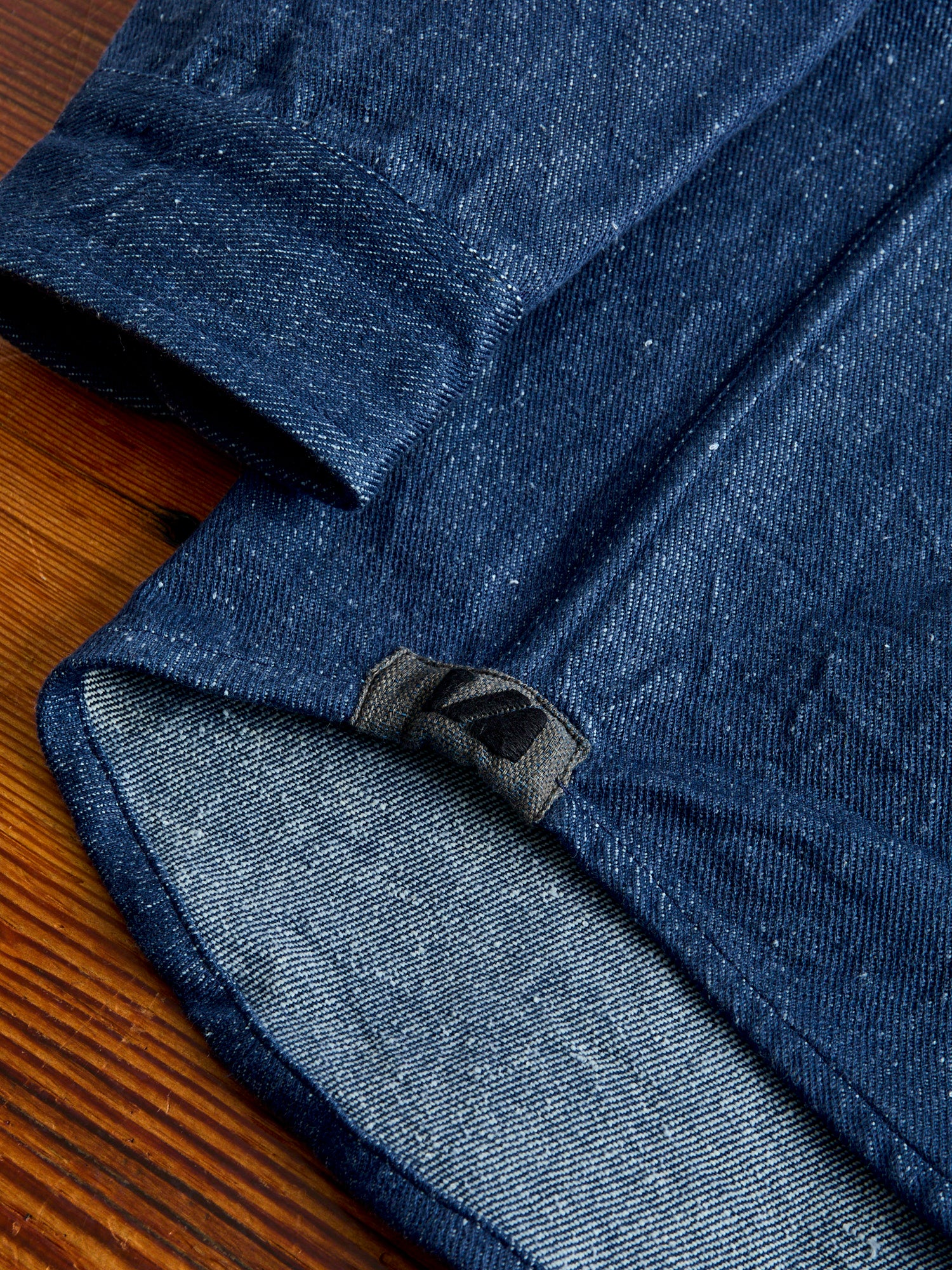 Ames Workshirt in Dark Indigo Denim - Image 6