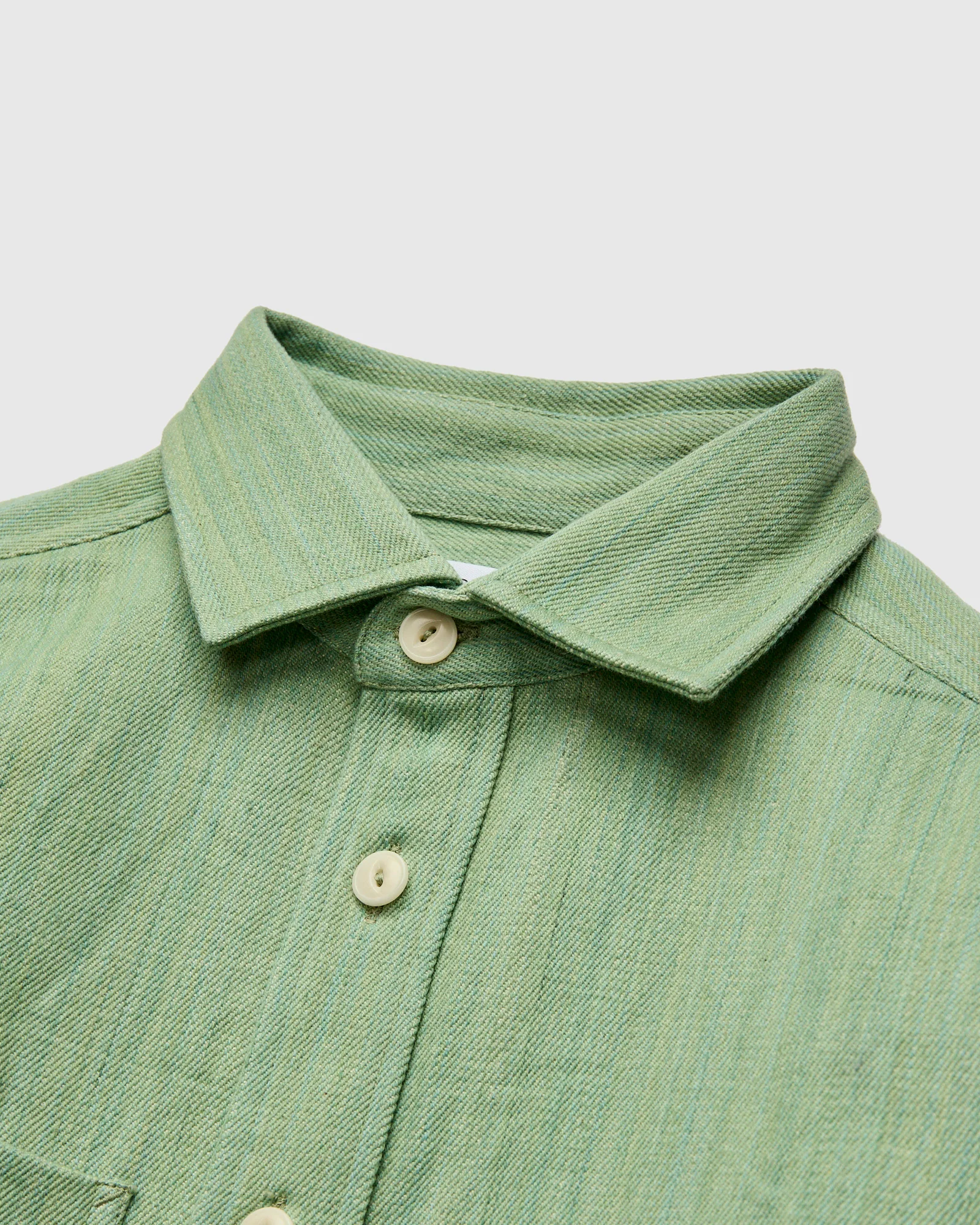 Ames Workshirt in Seafoam Denim - Image 3