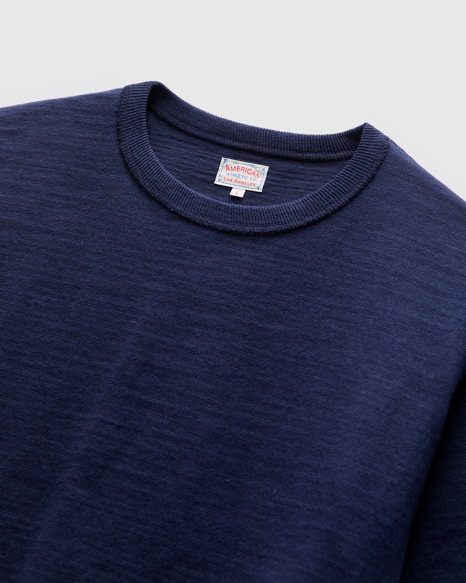 Athletic Loopwheel T-Shirt in Navy - Image 4
