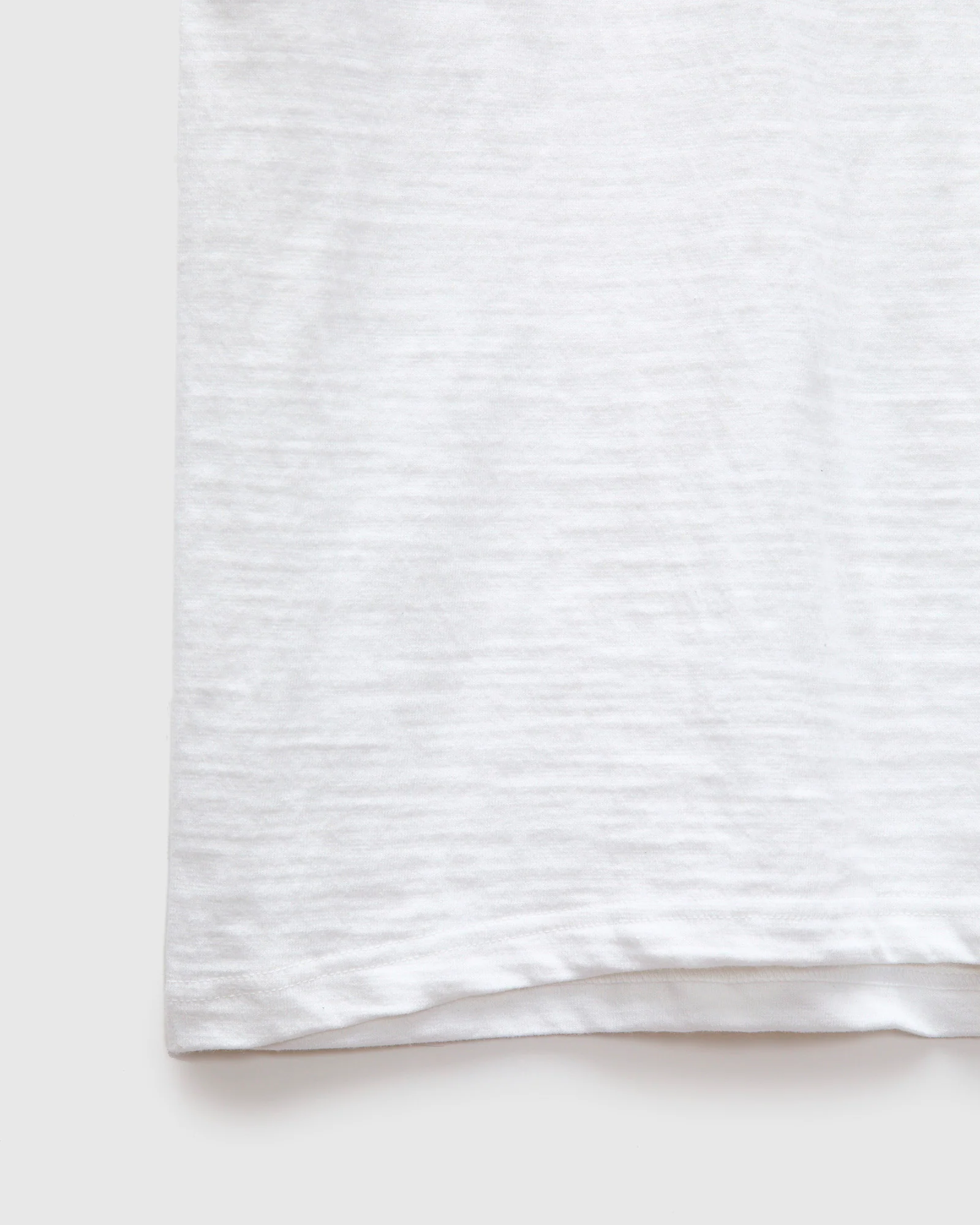 Athletic Loopwheel T-Shirt in White - Image 7