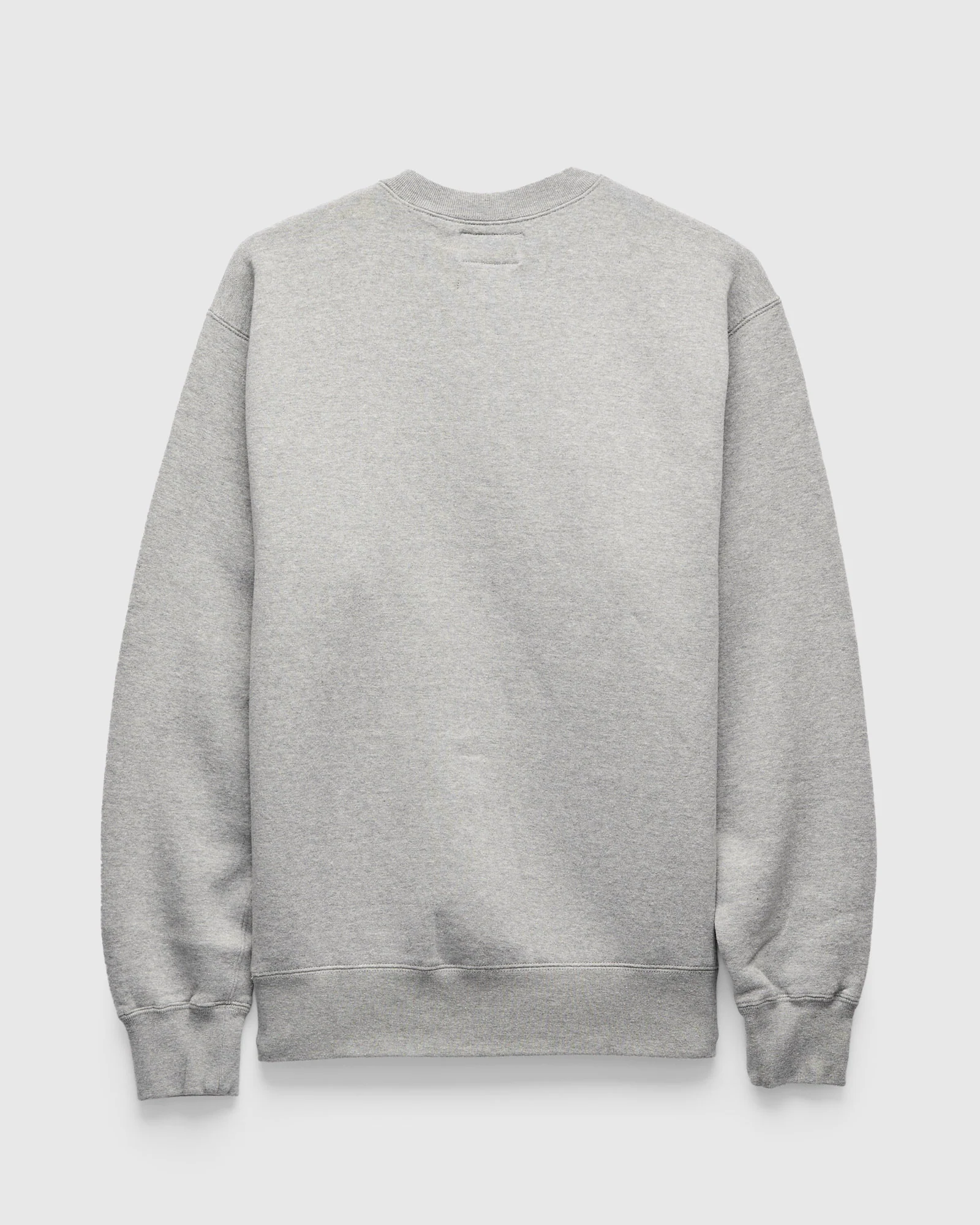 Azuma-Knit Fleece Crewneck Sweater in Heather Grey - Image 2