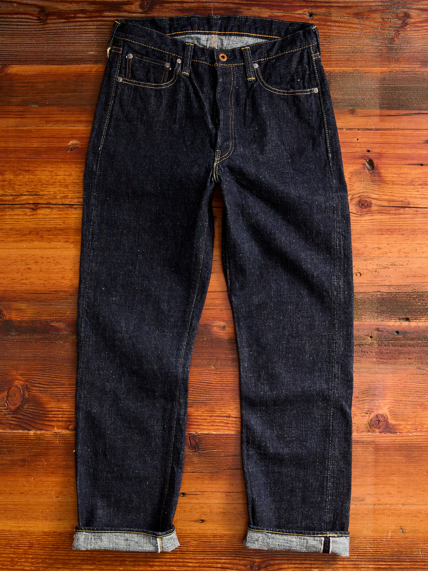 B1101SR "Super Rough" 15.5oz Selvedge Denim - Classic Straight Fit - Image 5
