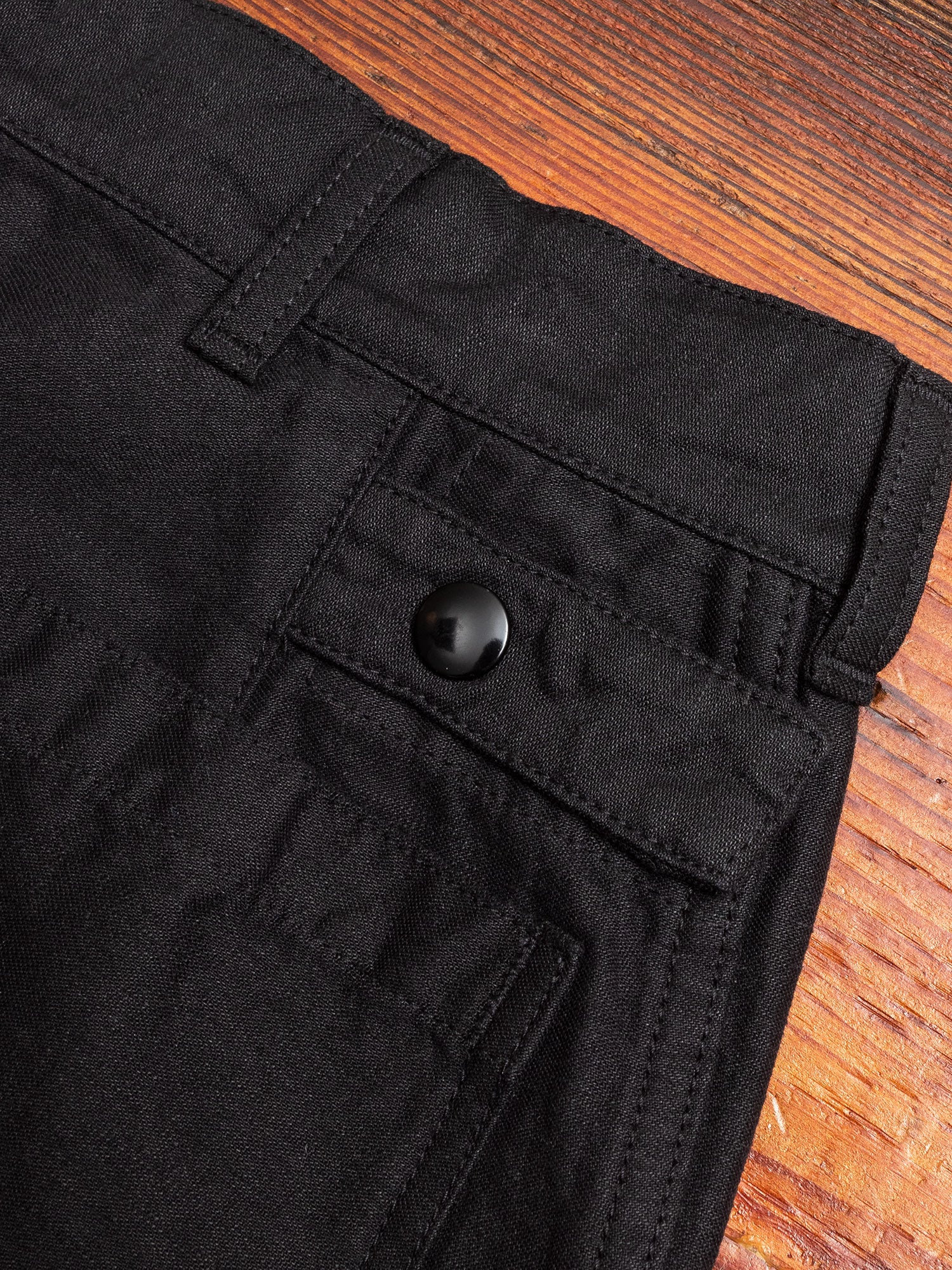 Baker Utility Military Pants in Black - Image 10