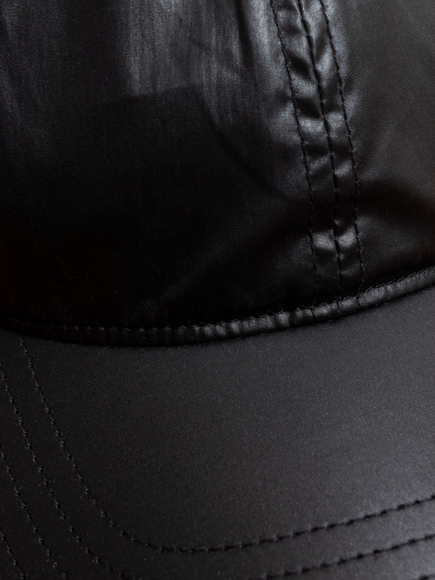 Baseball Cap in Black Tech - Image 3