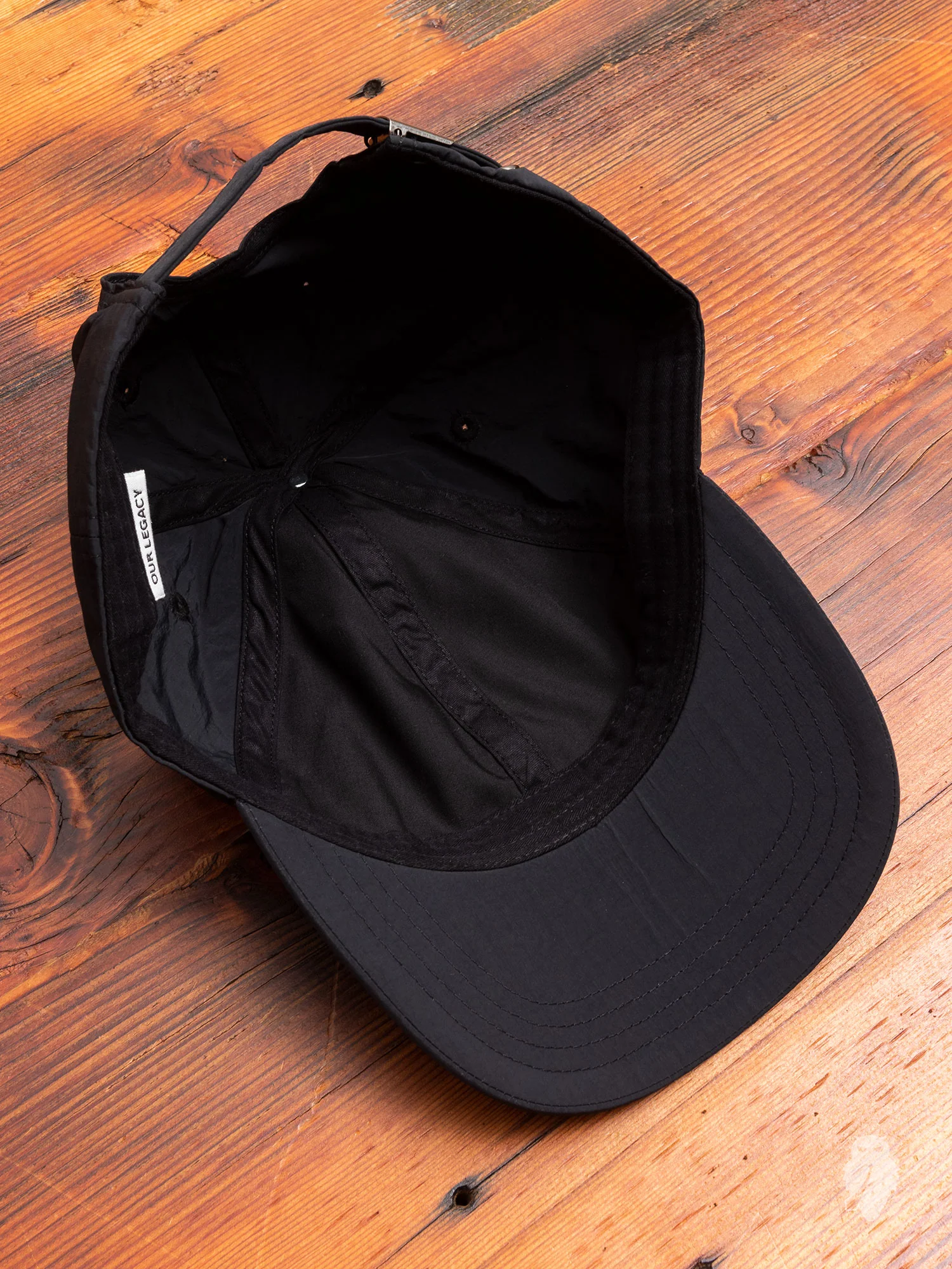 Baseball Cap in Black Tech - Image 6