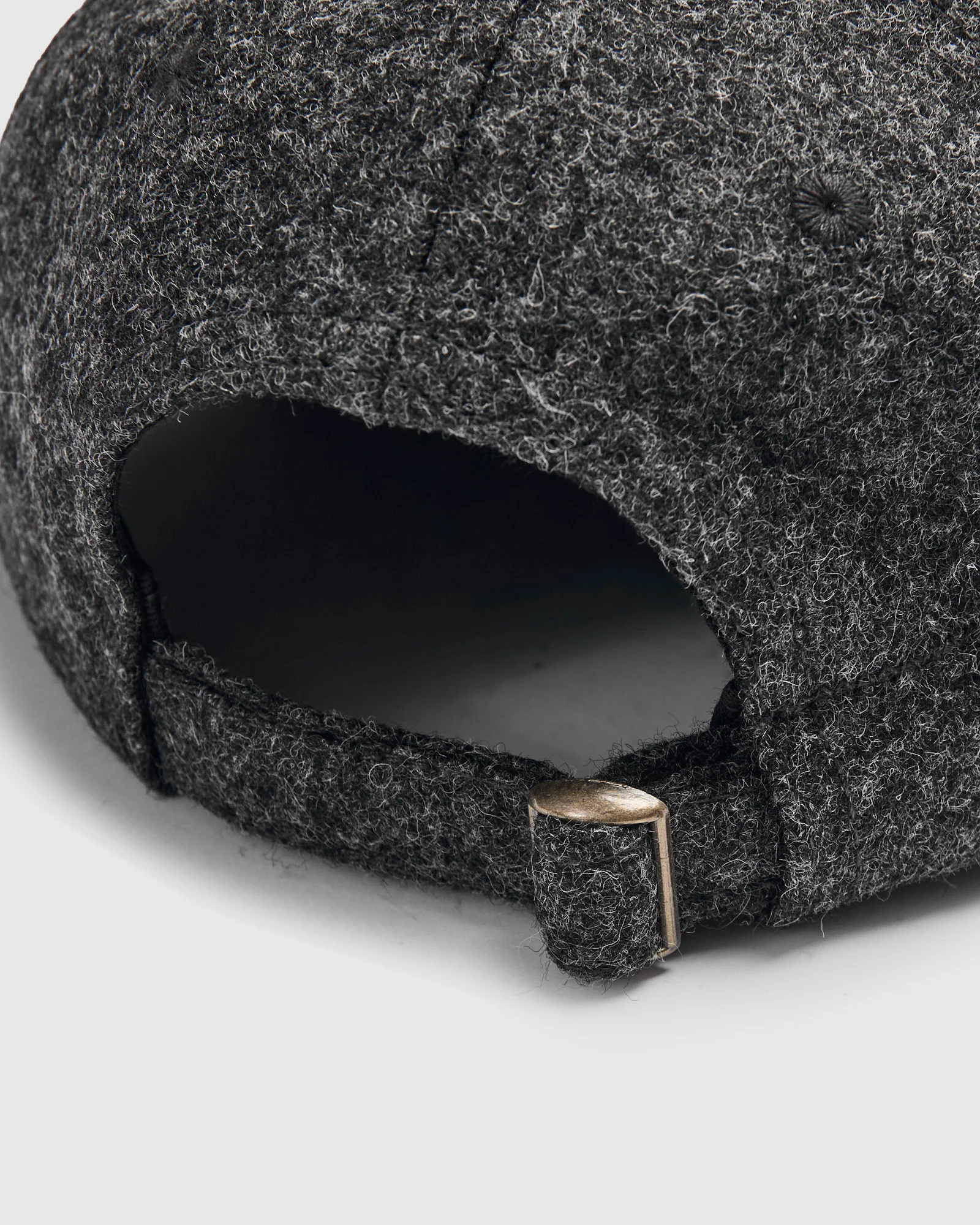 Baseball Hat in Granite Wool - Image 5