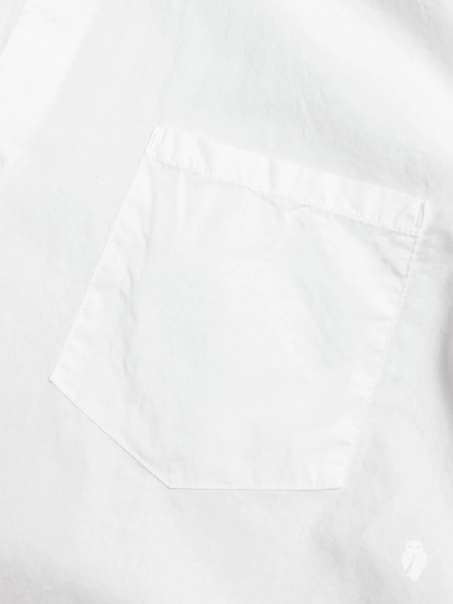 Basic Shirt in Off White - Image 4