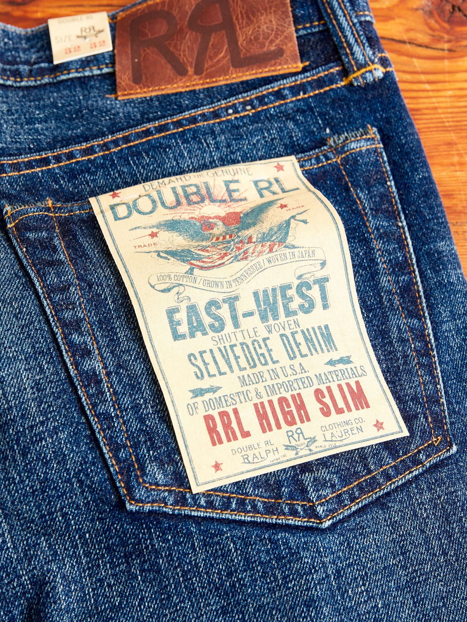 "Bayview Wash" 16oz Selvedge Denim - High Slim Fit - Image 12